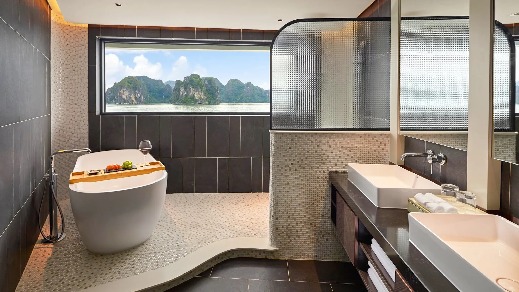 Clean bathroom