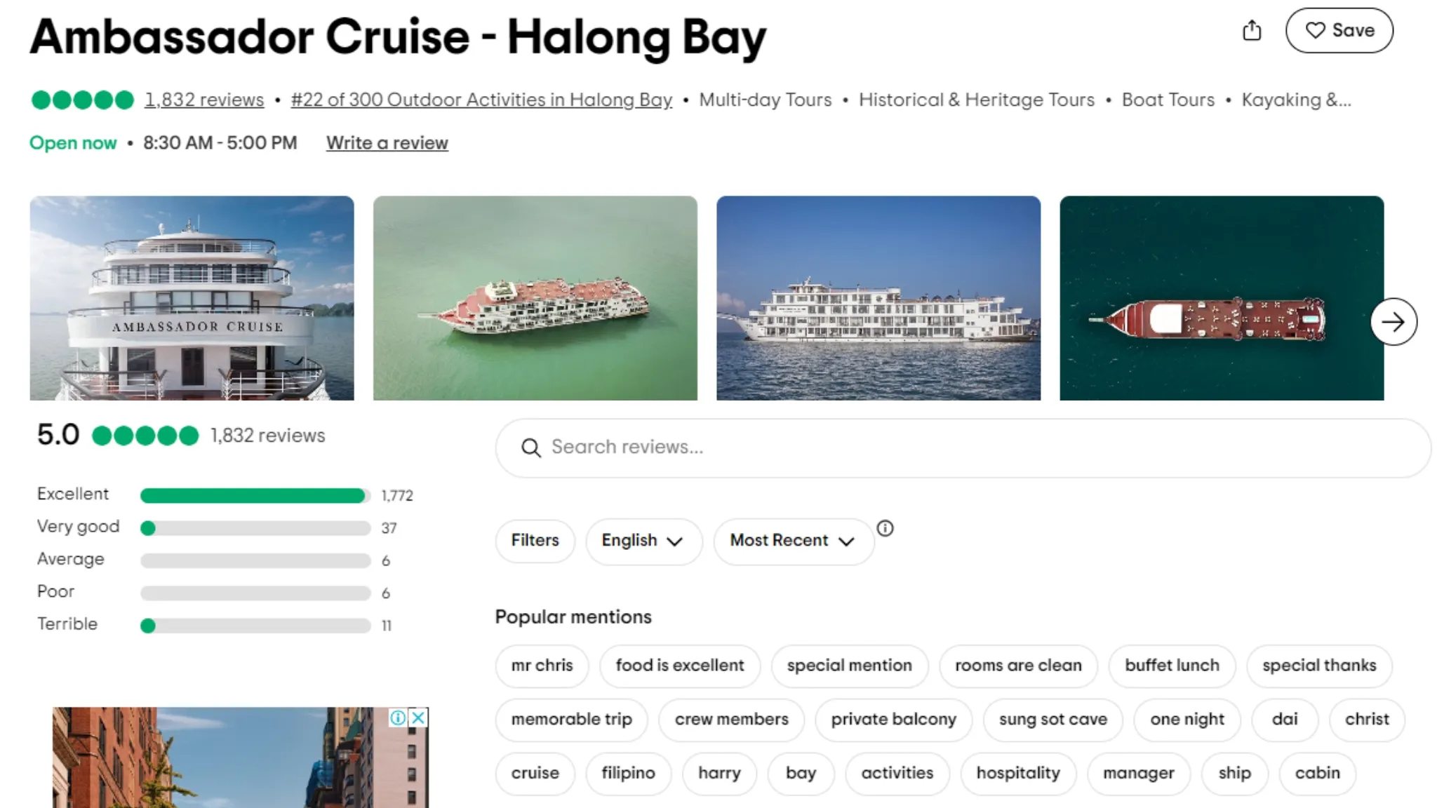 Ambassador Cruise on Tripadvisor