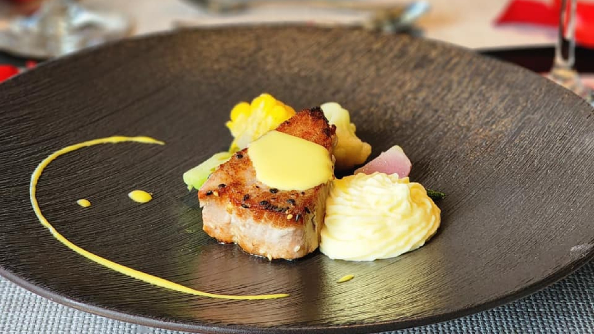 The dishes are not only well-decorated but also flavorsome.