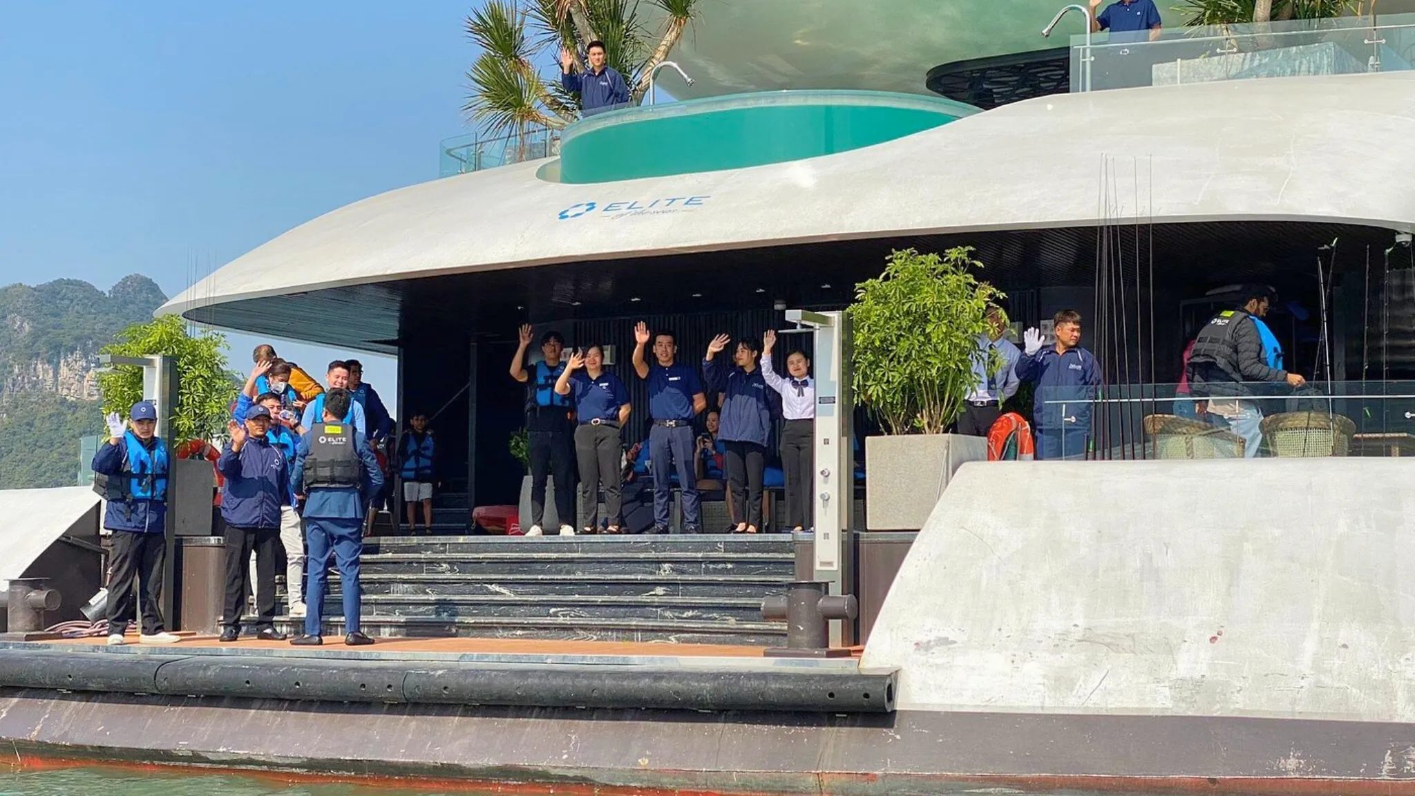 Welcoming staff