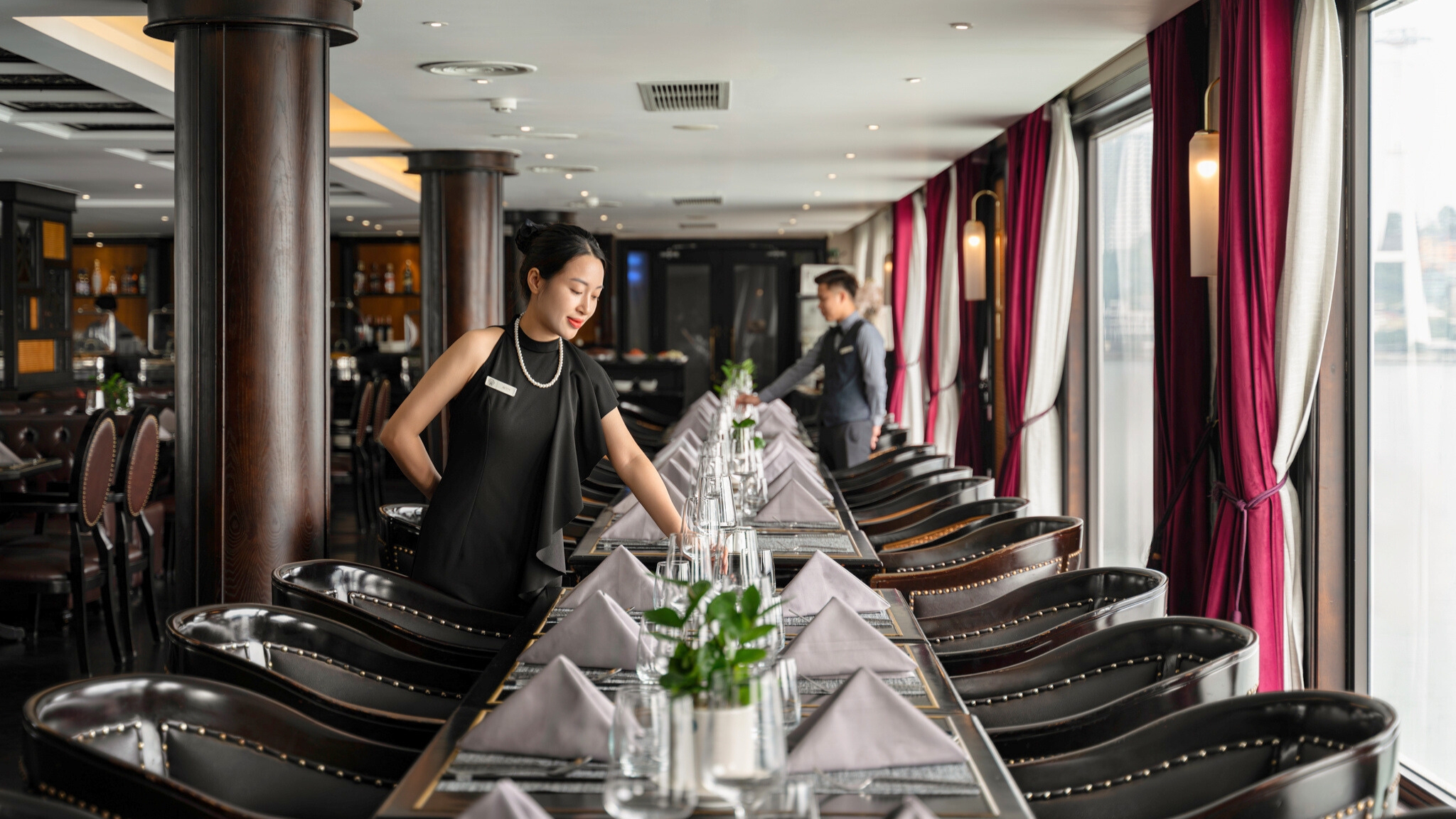 Well-trained staff that always ready to help you