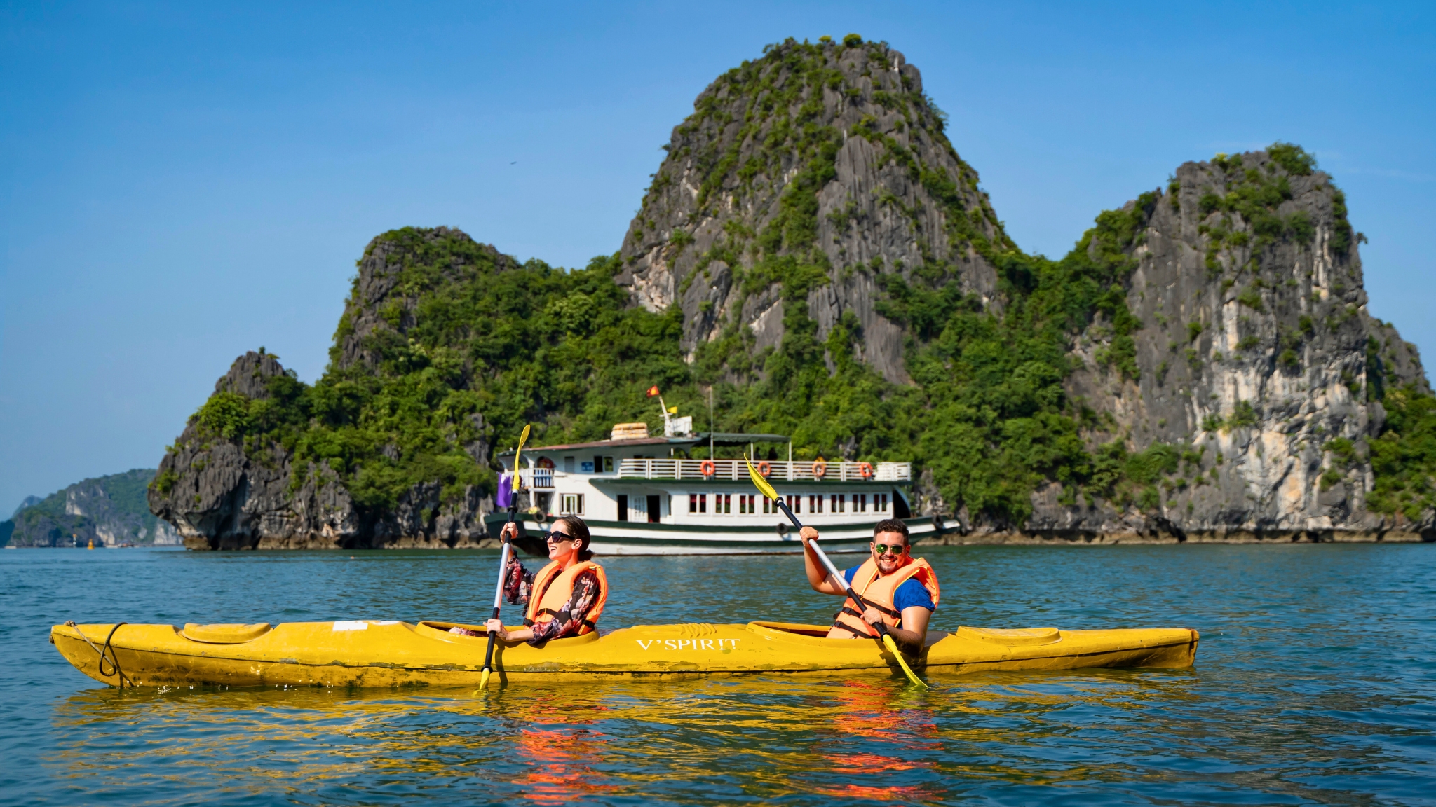 Kayaking offers a chance to discover fantastic spots