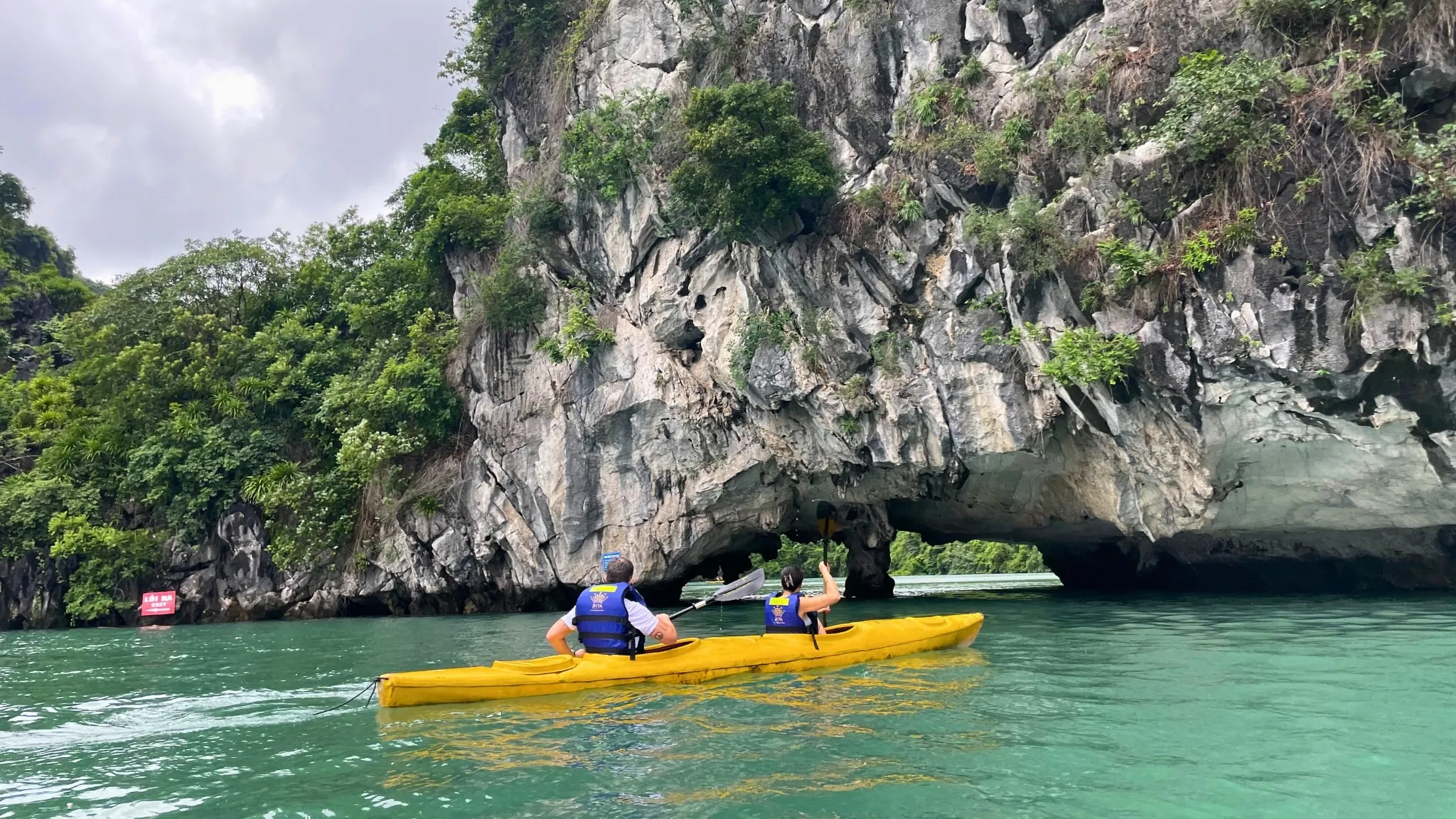 Kayak to Dark & Bright Cave