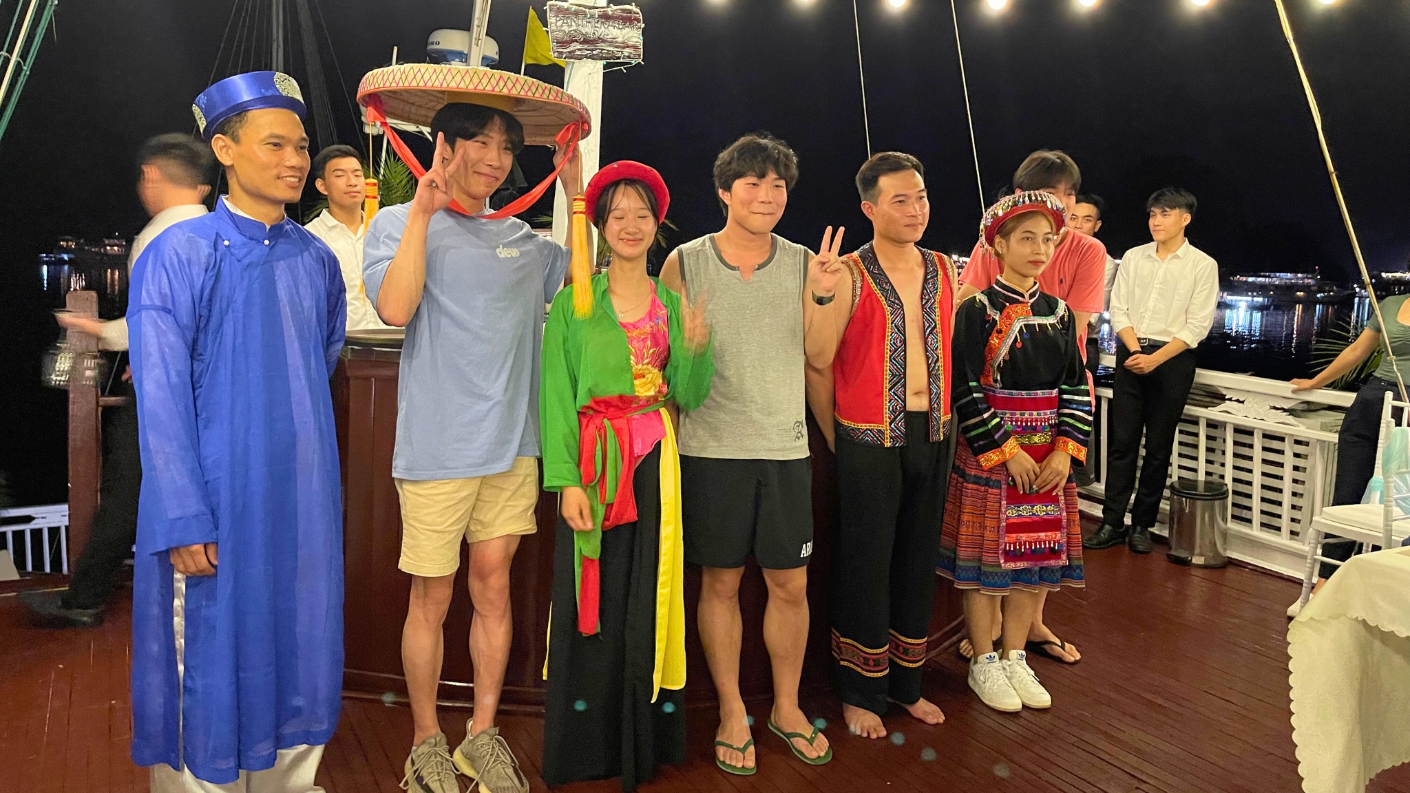 Participate in the fashion show "Footsteps of Heritage" to learn about Vietnam&rsquo;s culture.
