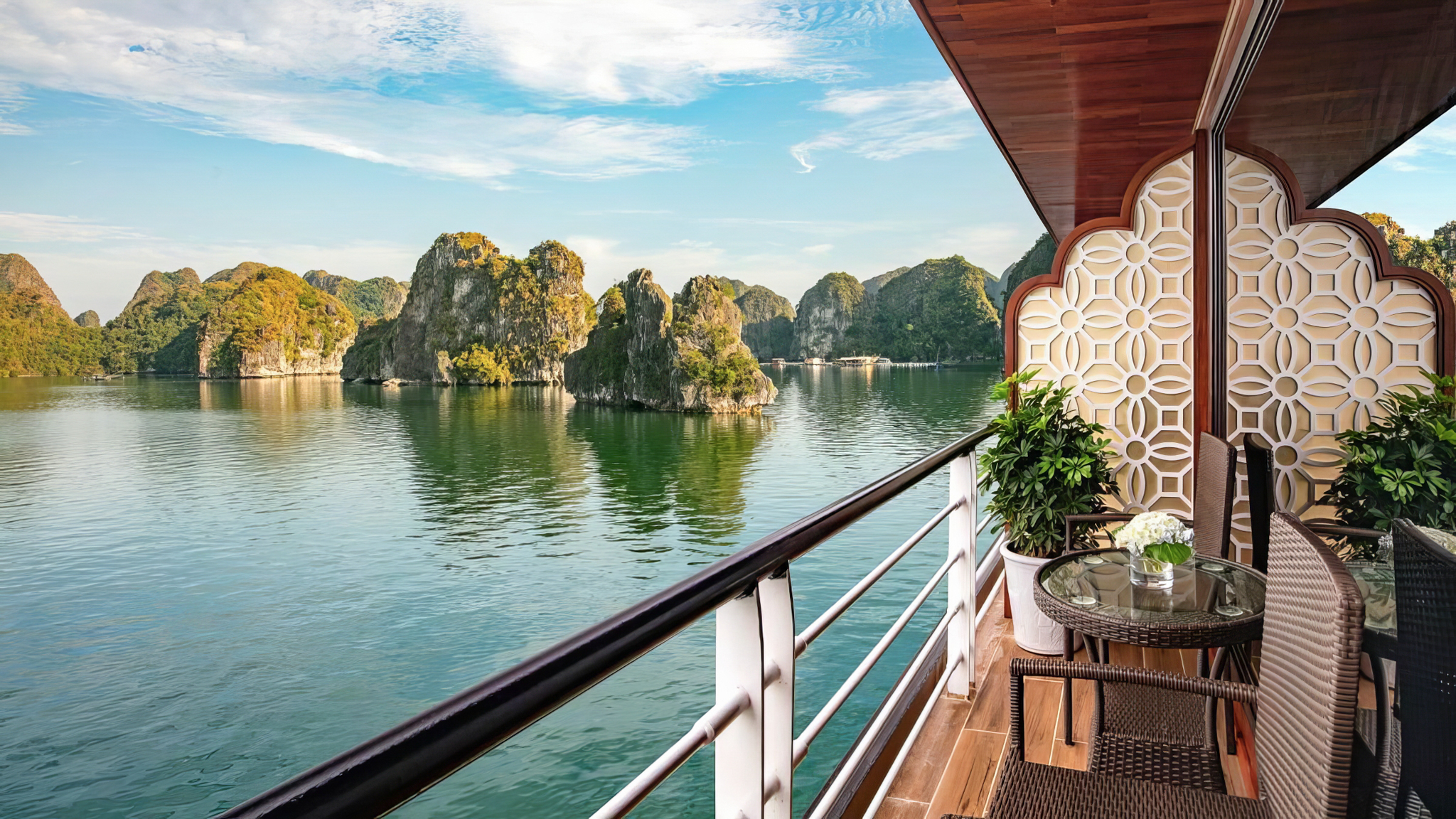 Pretty Lan Ha Bay from the Balcony