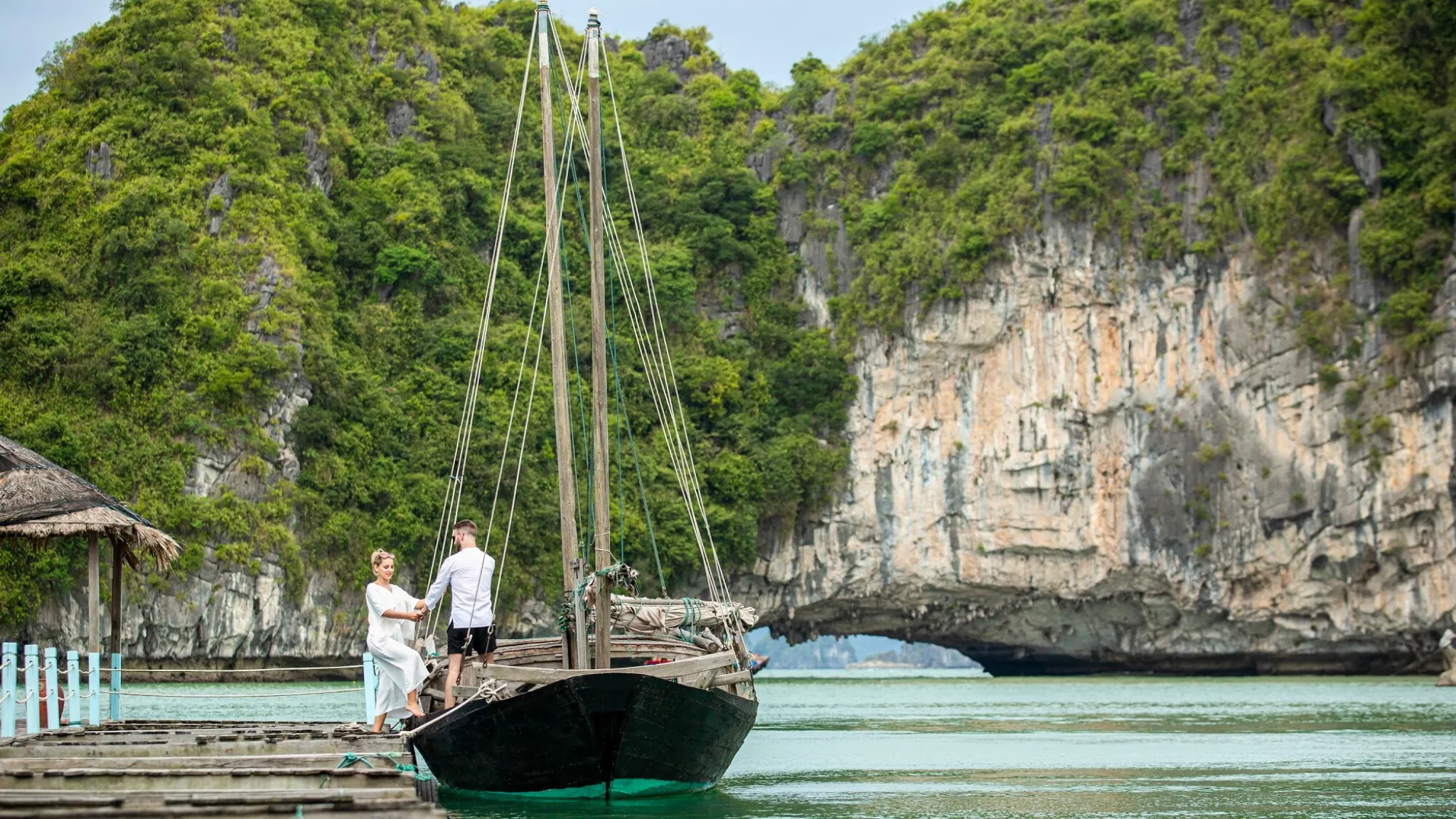 Explore Luon Cave's majestic landscape