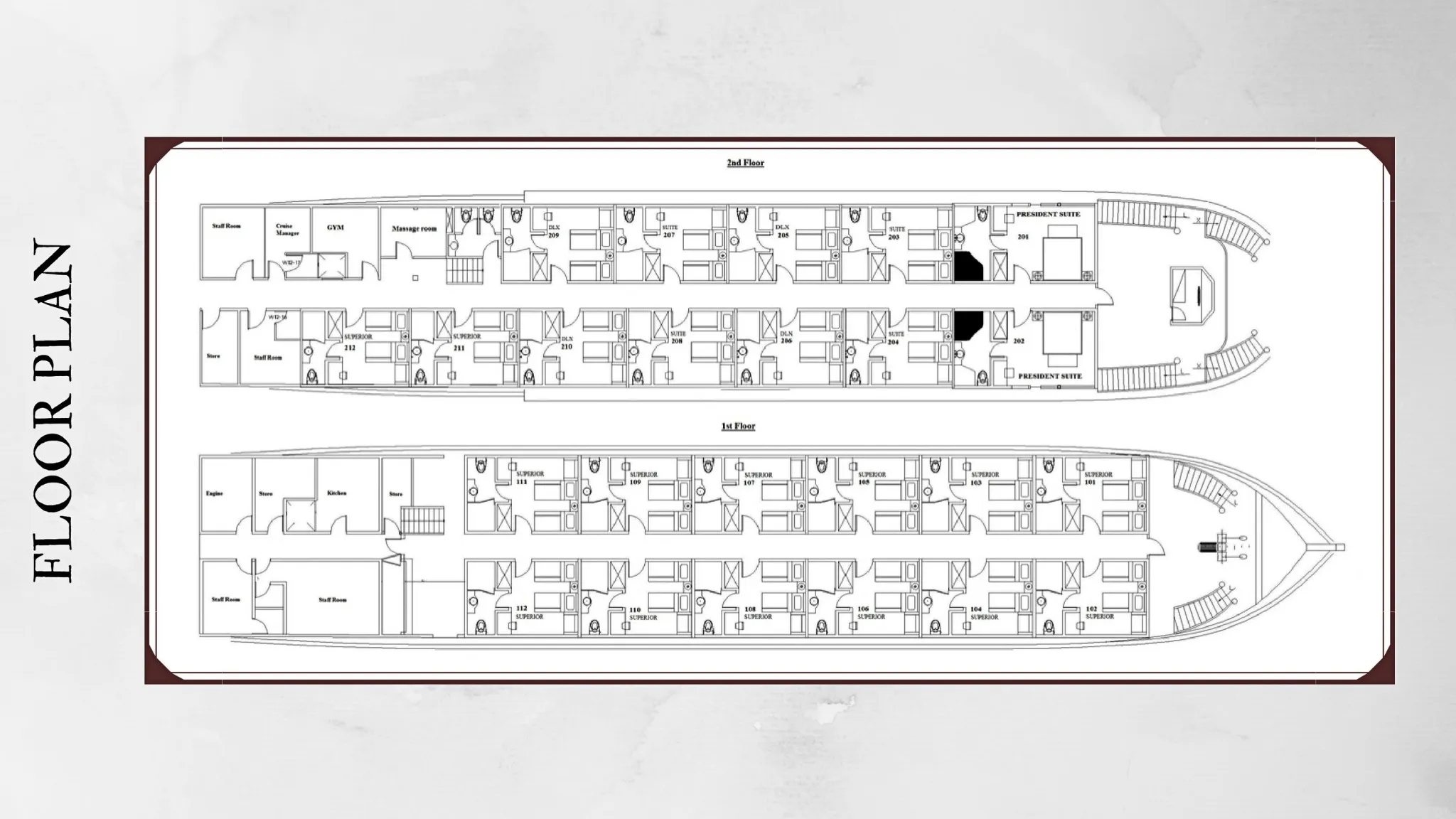 Indochina Sails Deck Plan