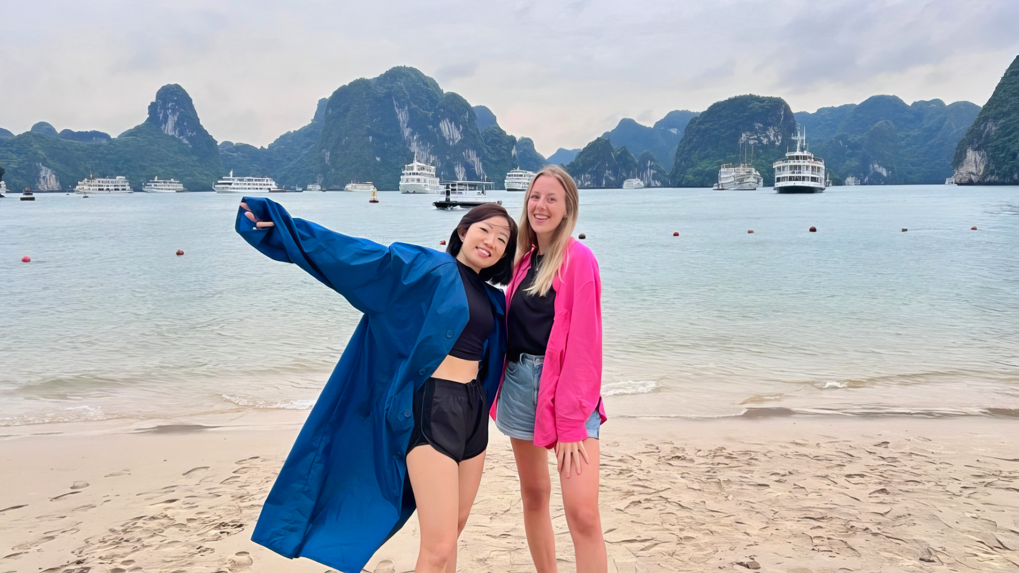 Play on white sandy beach