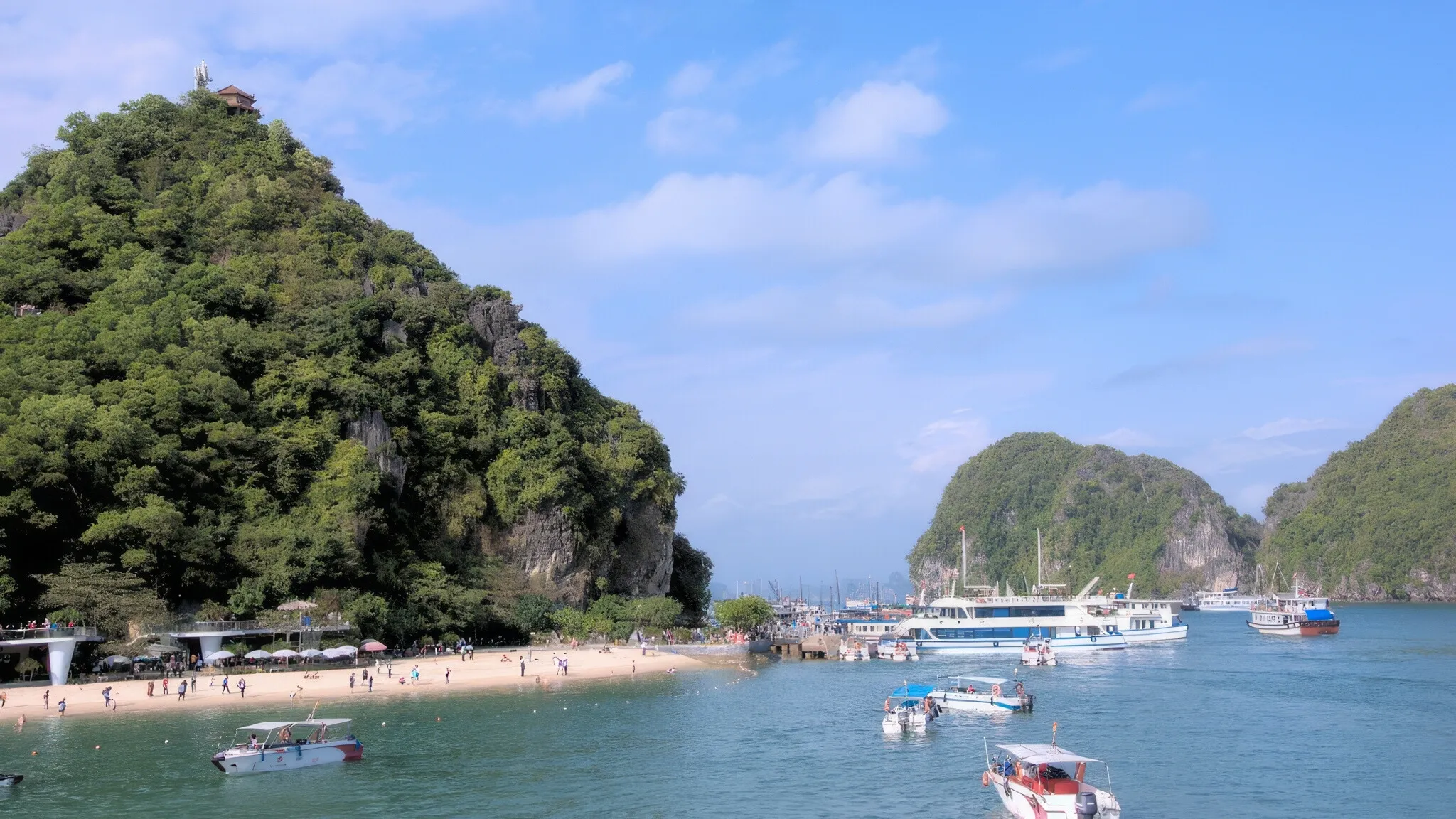 The charming Titop Island