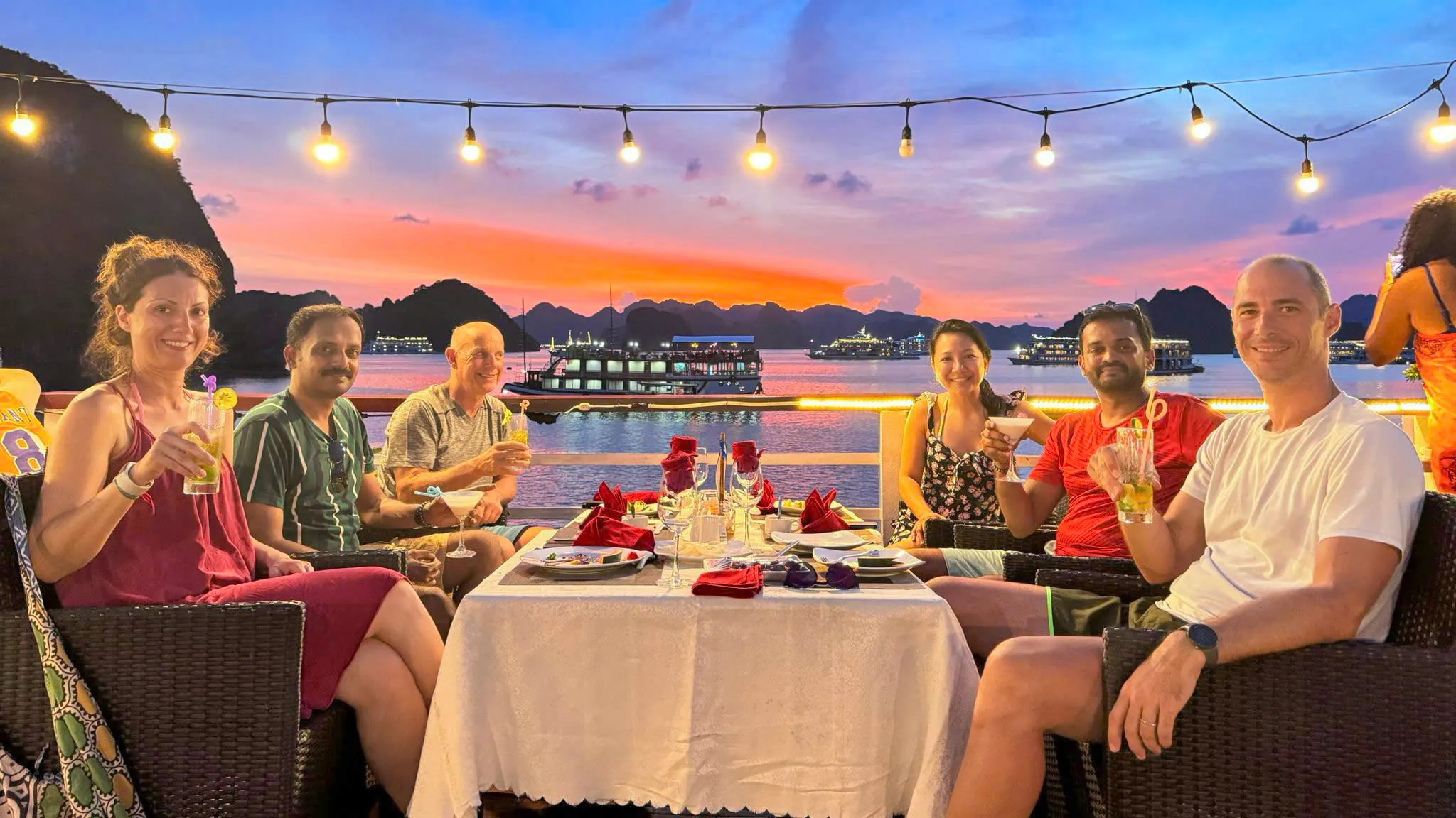 Experience a nice dining time