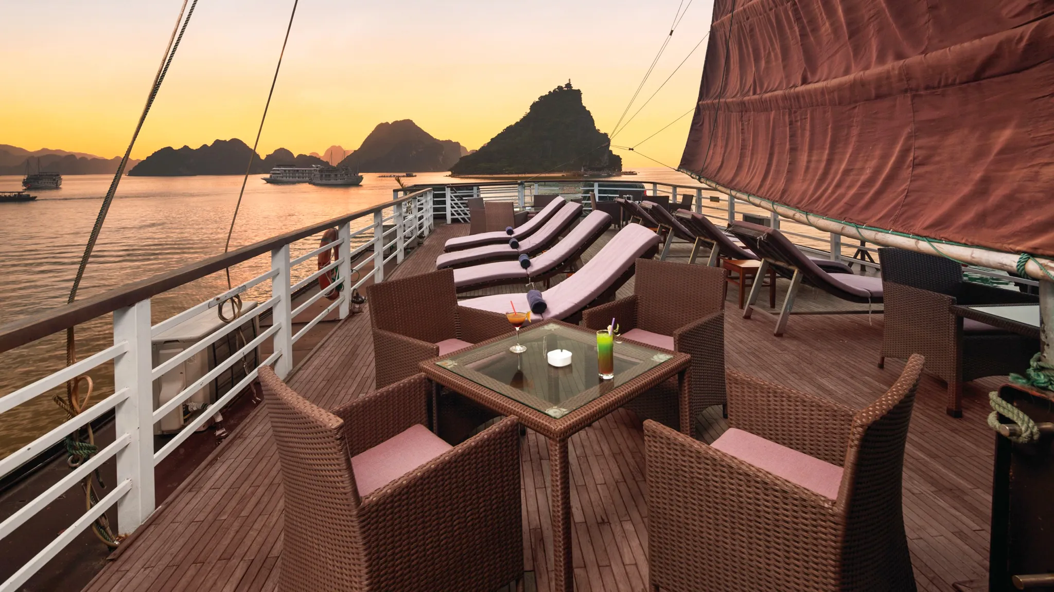 The airy sundeck