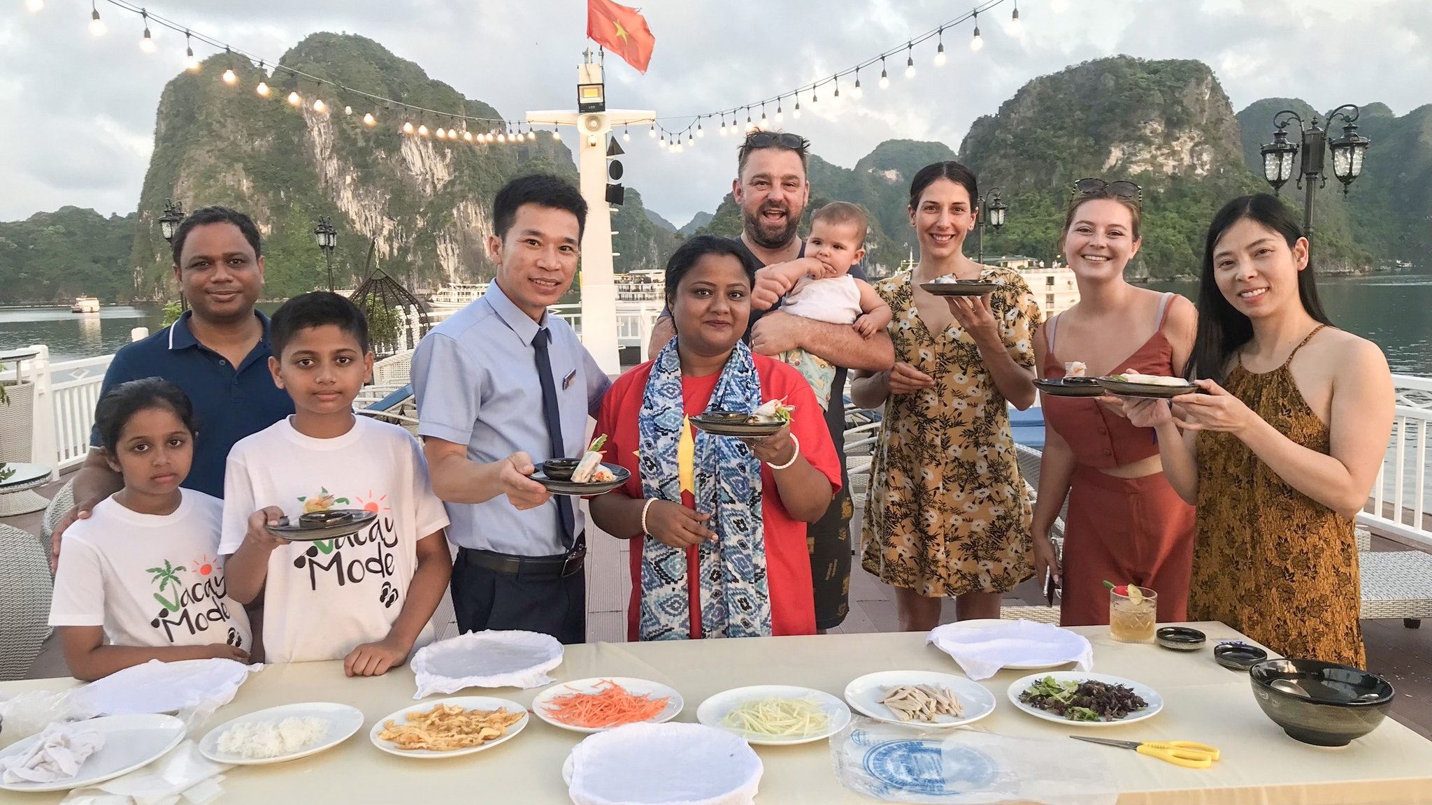 The cooking class provides a glimpse into the essence of Vietnamese cuisine.