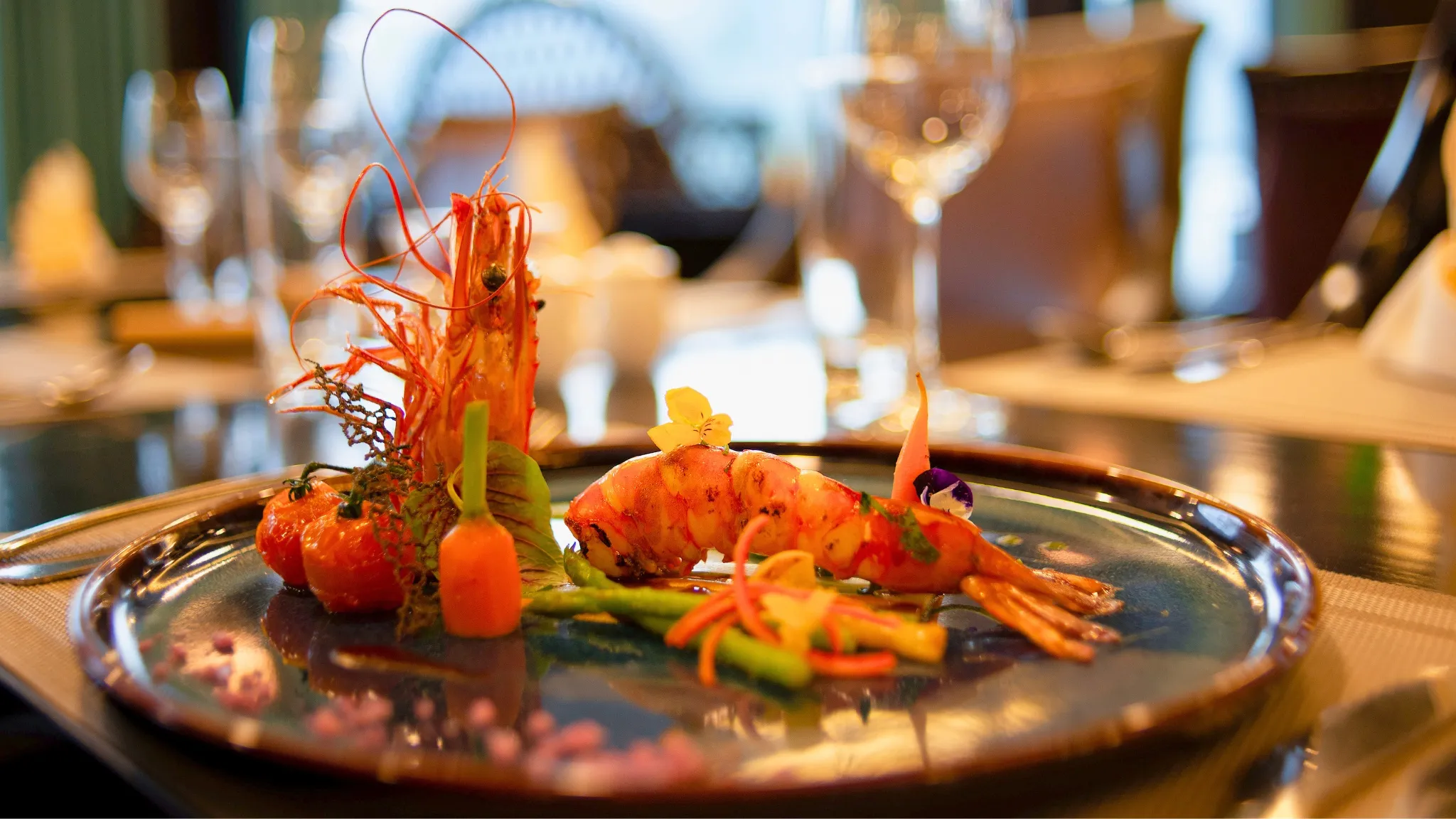 Tasty seafood