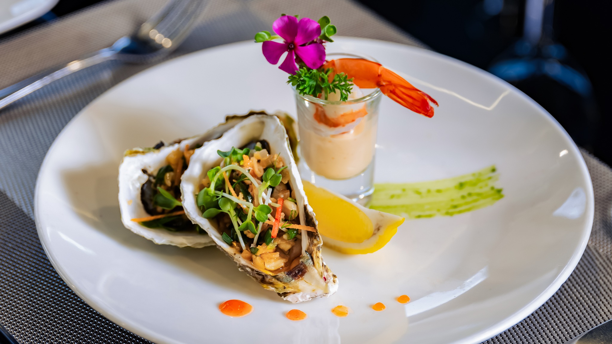 La Casta&rsquo;s cuisine boasts an authentic Asian touch with local ingredients and herbs.