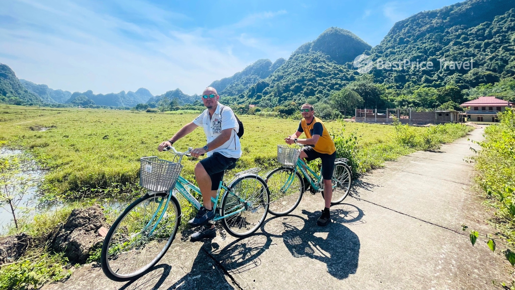 Immerse yourself in natural beauty as you cycle to Viet Hai Village