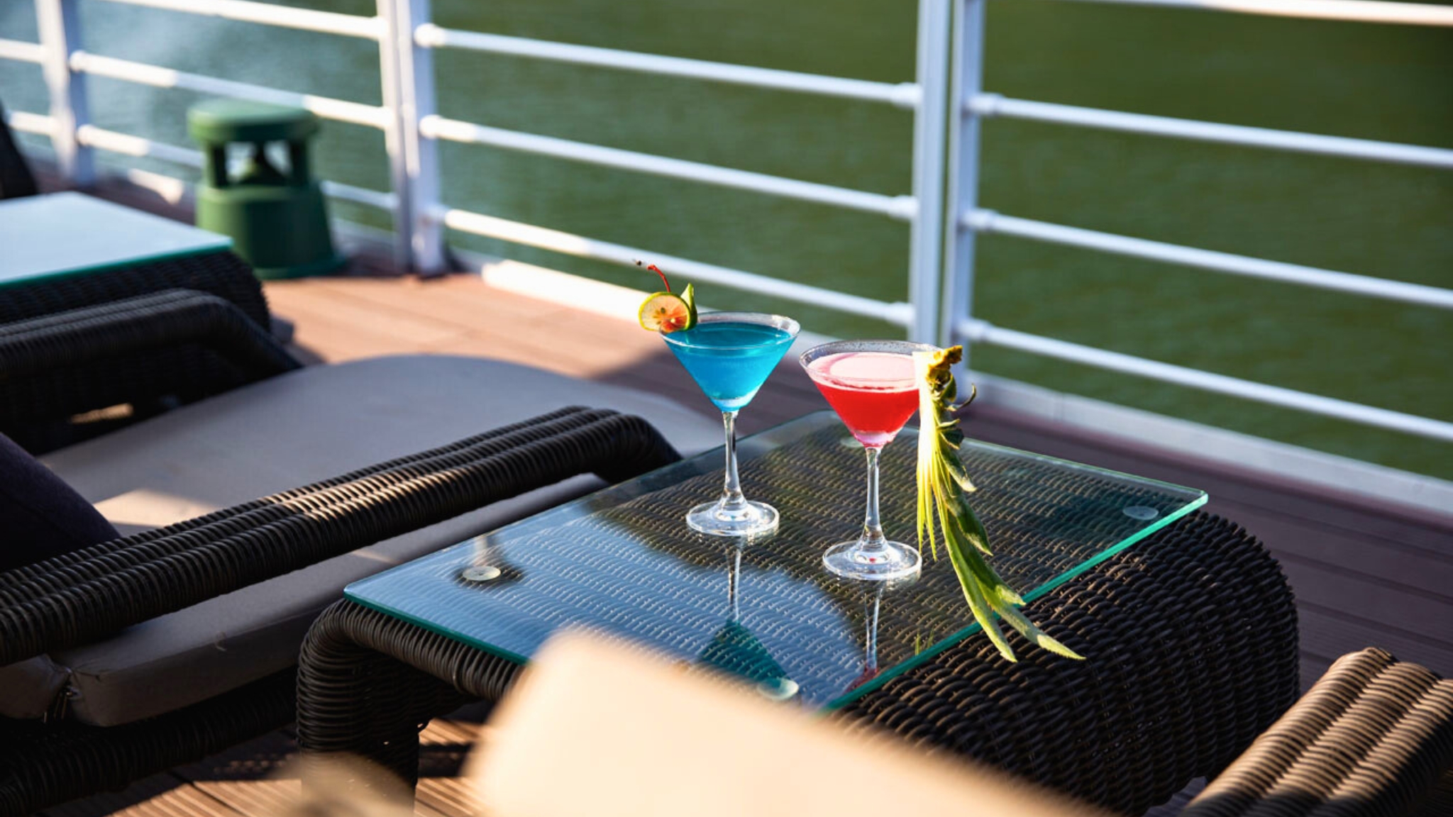 Jade Sails offers a wide range of drinks, sure to please every taste.