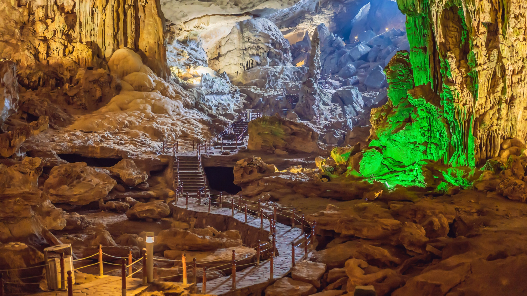 Have an excursion to Sung Sot Cave and see the gorgeous view