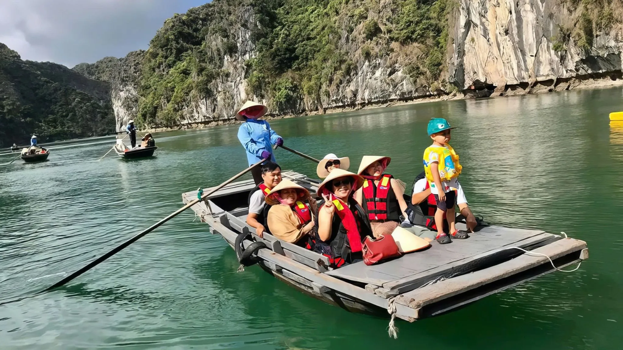 Bamboo Boat Ride