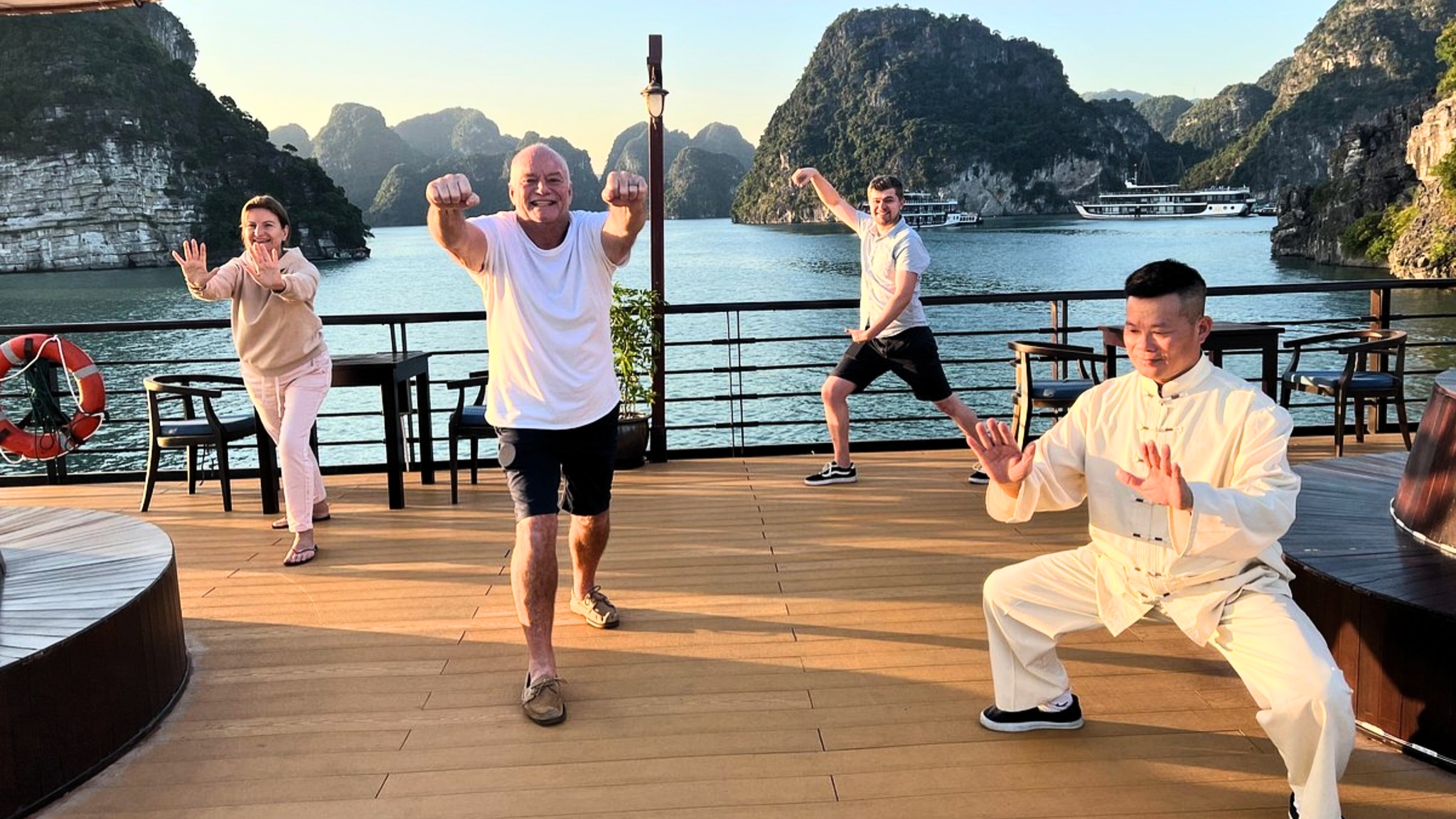 Calm your spiritual mind and strengthen your muscles with a Tai Chi session