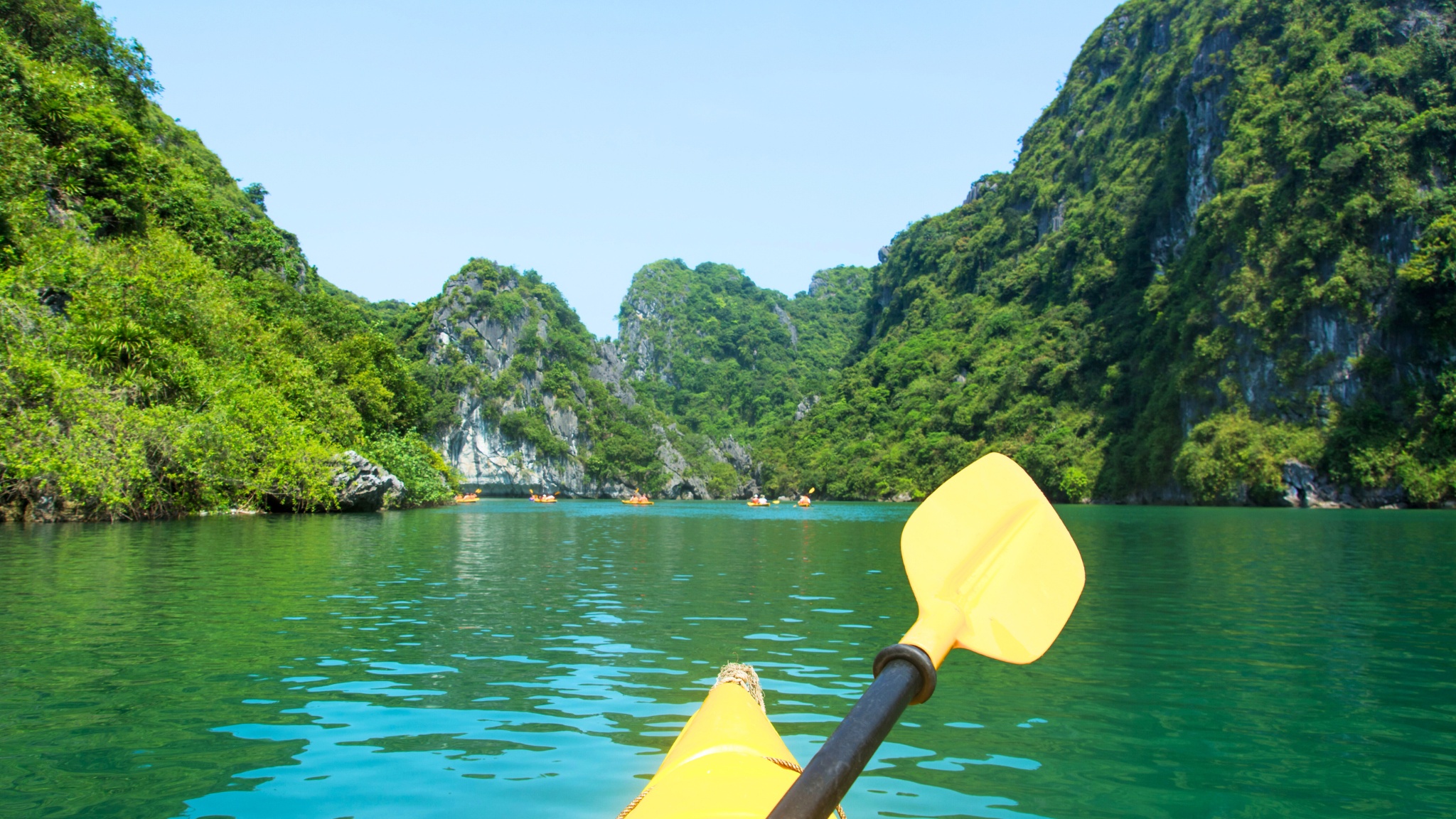 Indulge in the fresh air and sightsee the landscape around Dark & Bright Cave