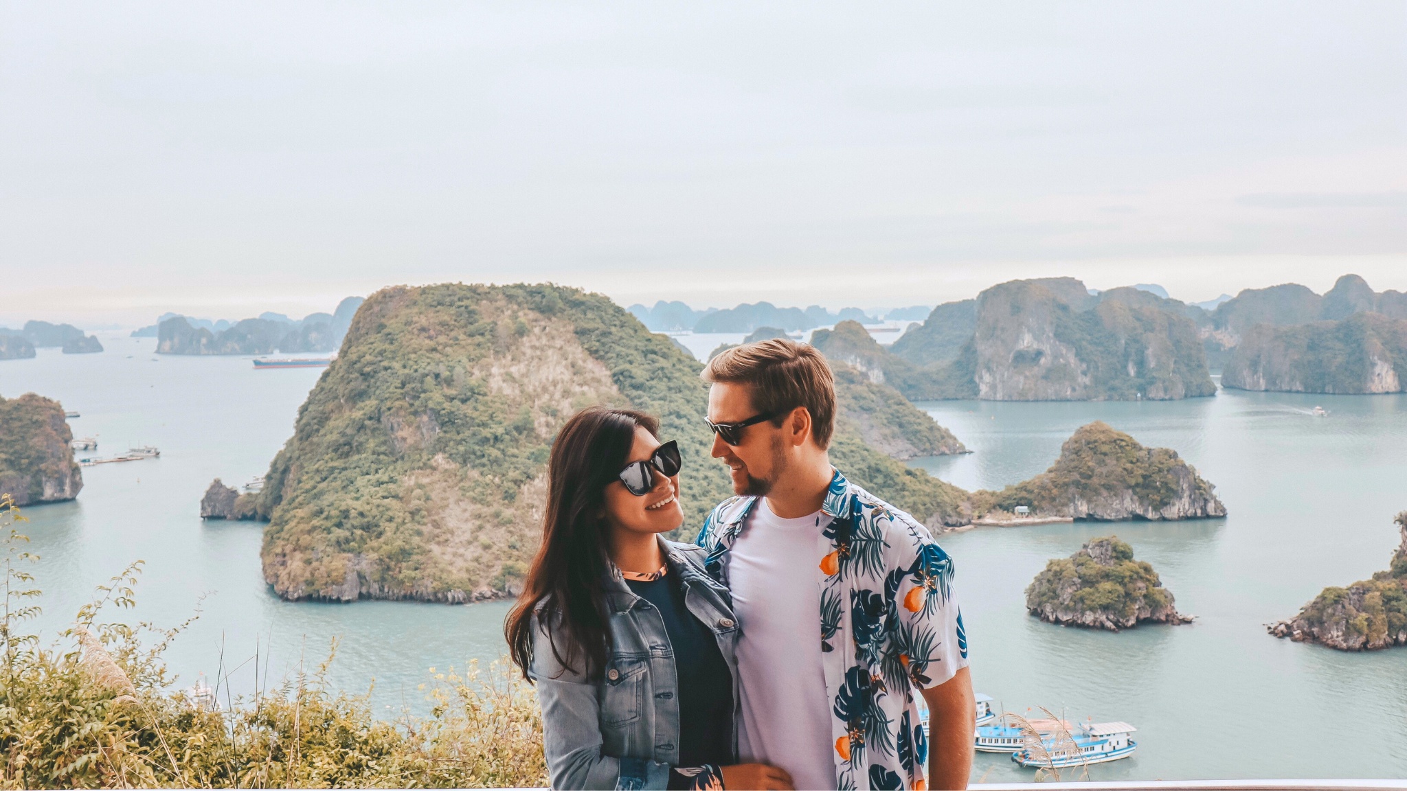 Take beautiful pictures on the top of Titop Island as mementos