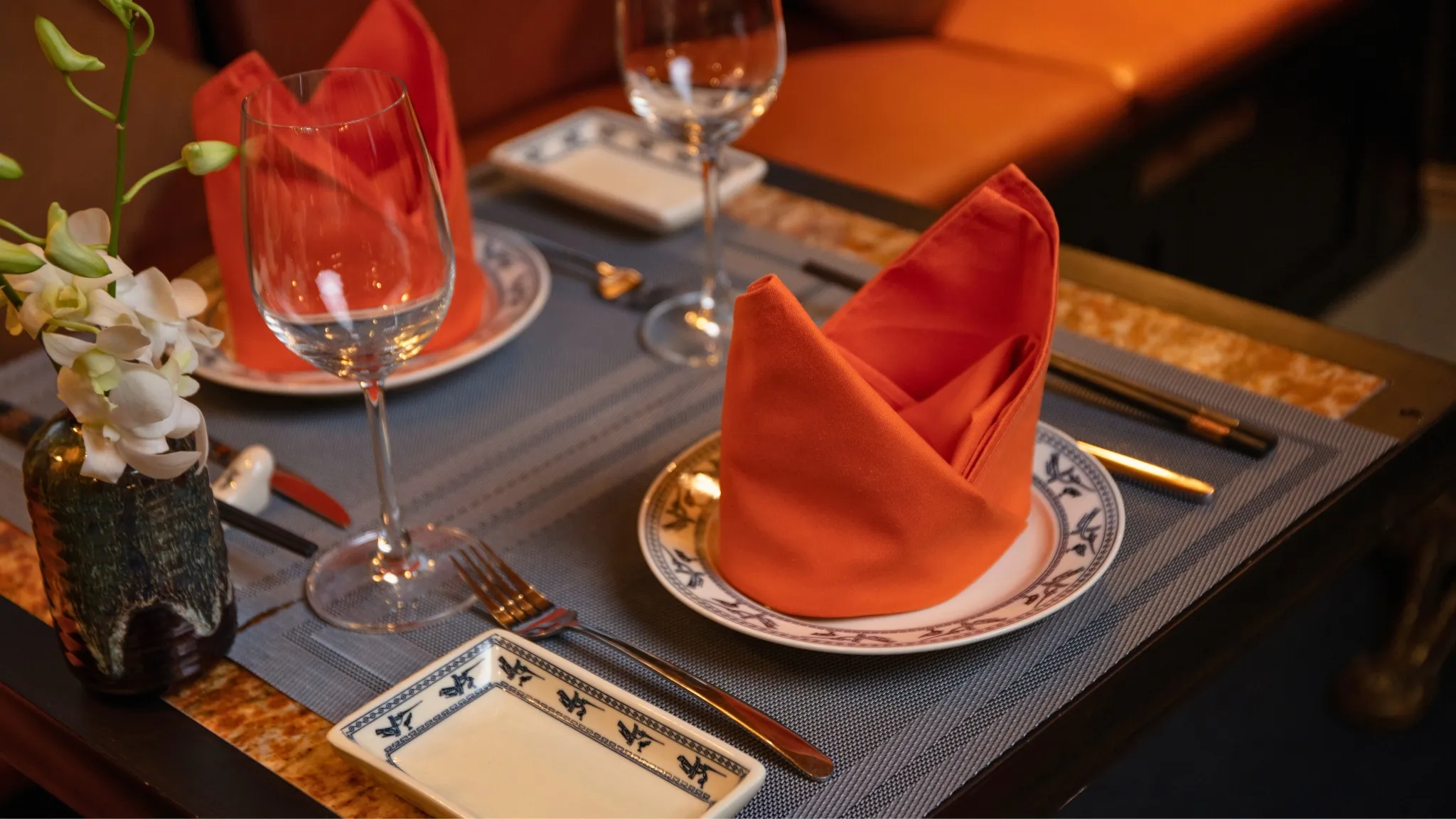 Cozy Table Set For Two