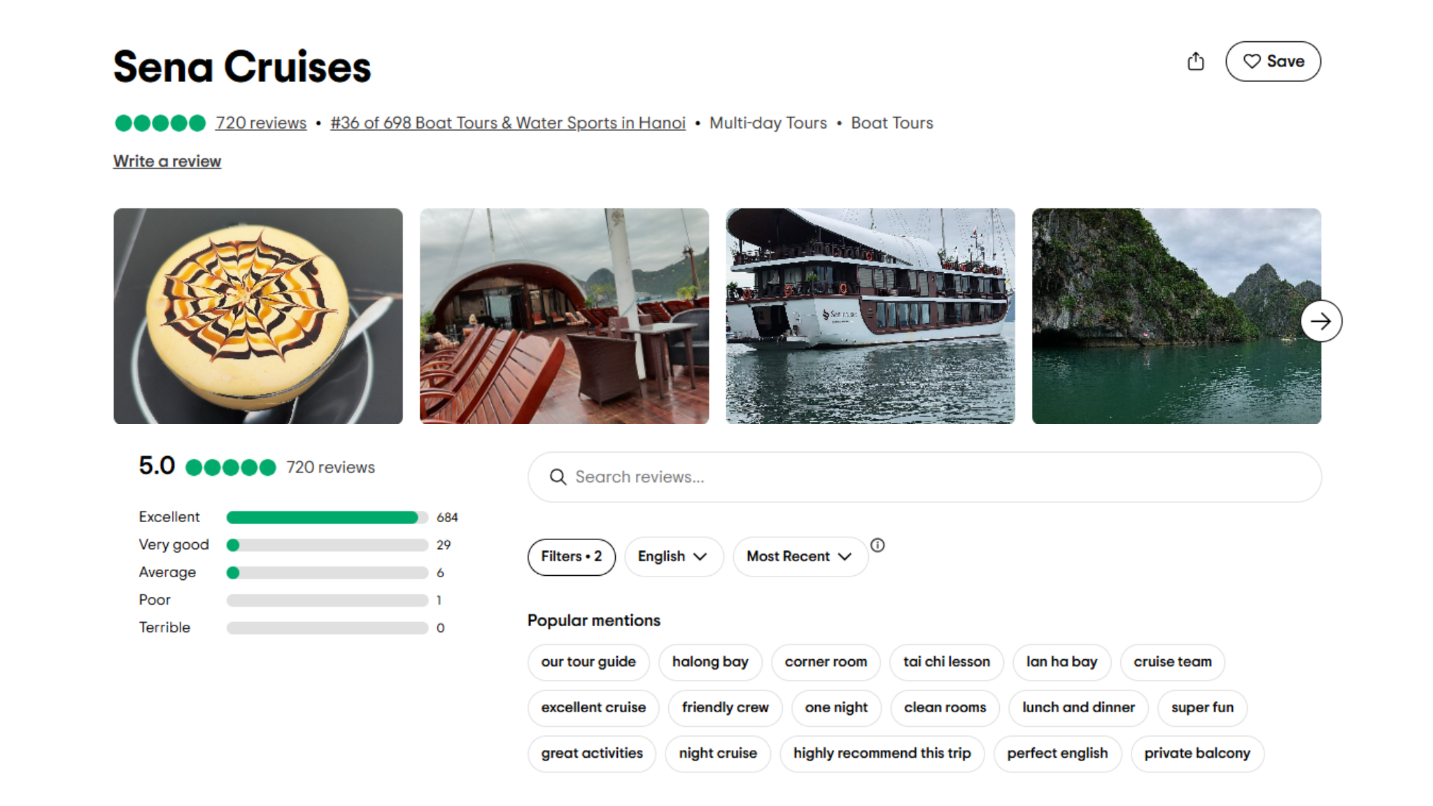 Sena Cruise Halong Bay on TripAdvisor