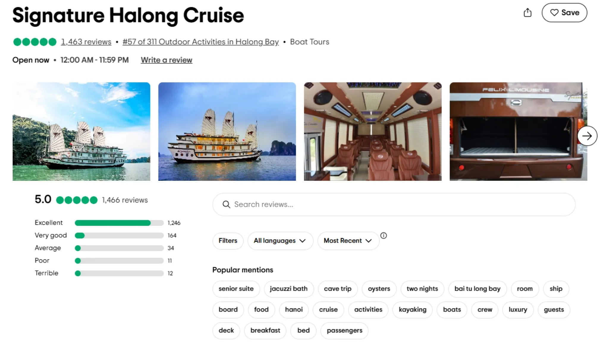Signature Halong Cruise on Tripadvisor