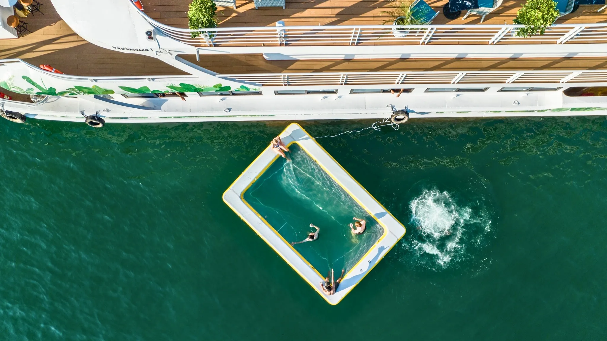 Water Activities On Serenity Cruise
