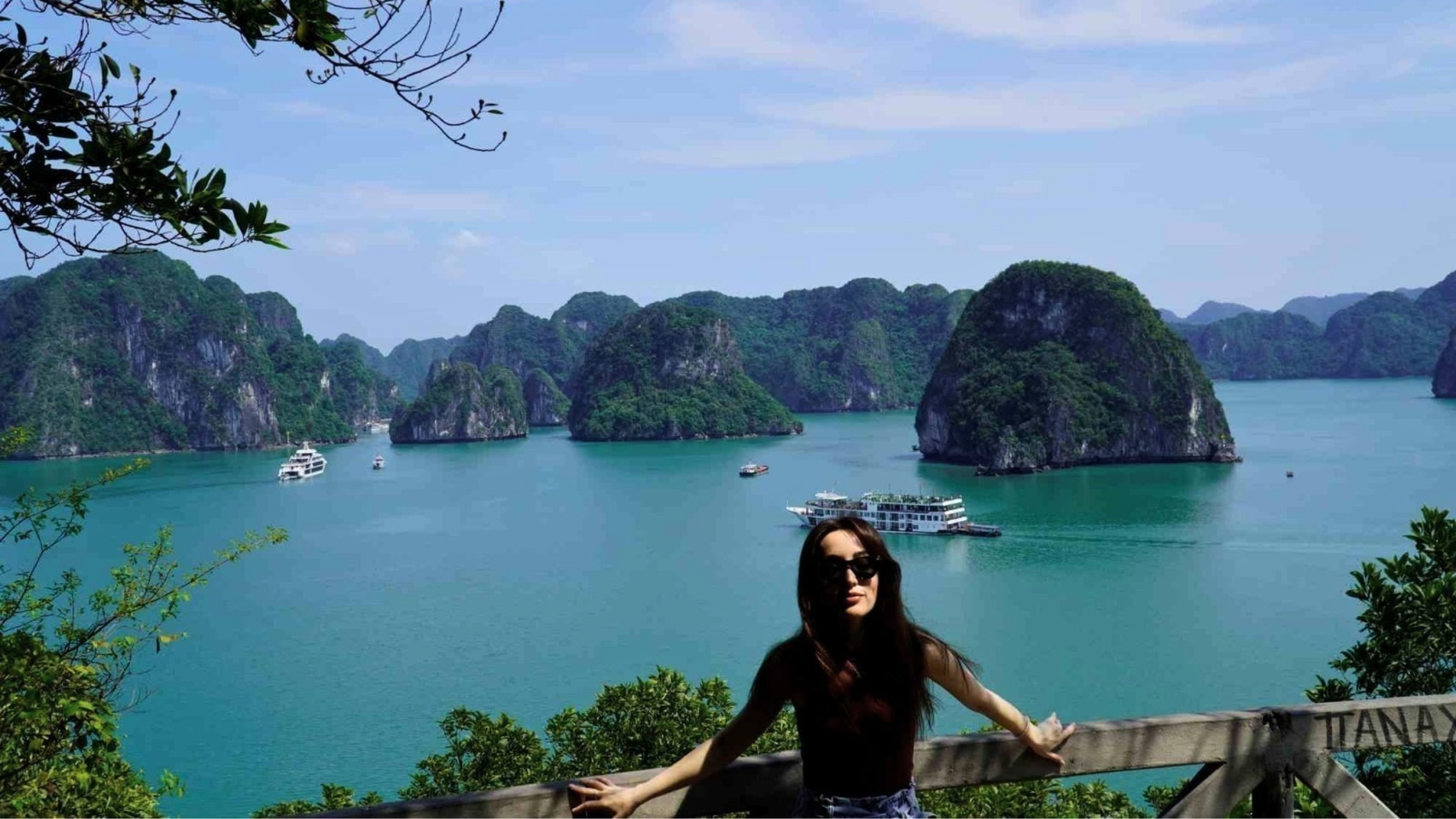 Take a hike to the peak for a majestic view from Titop Island