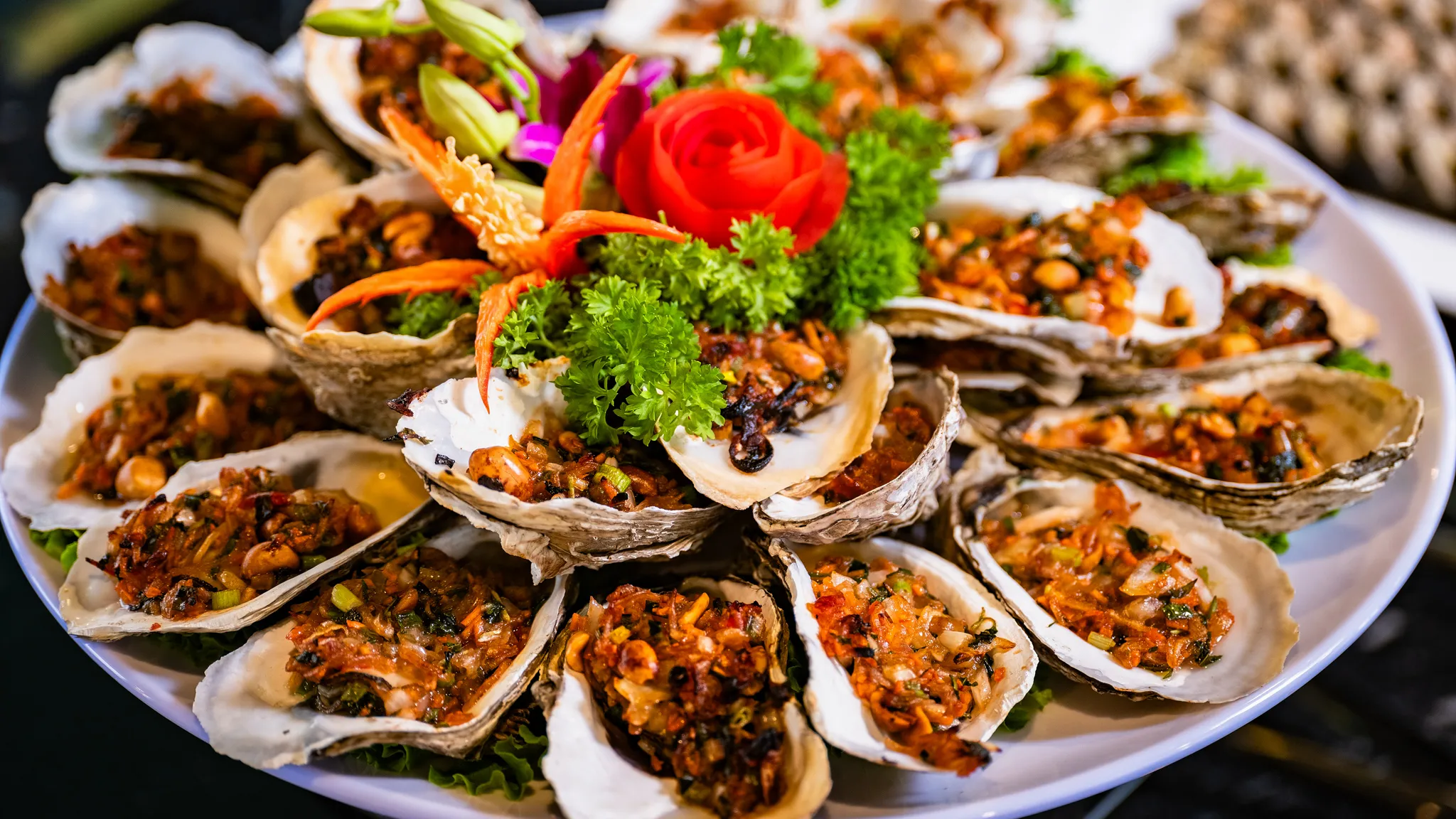 Baked Onion Oyster