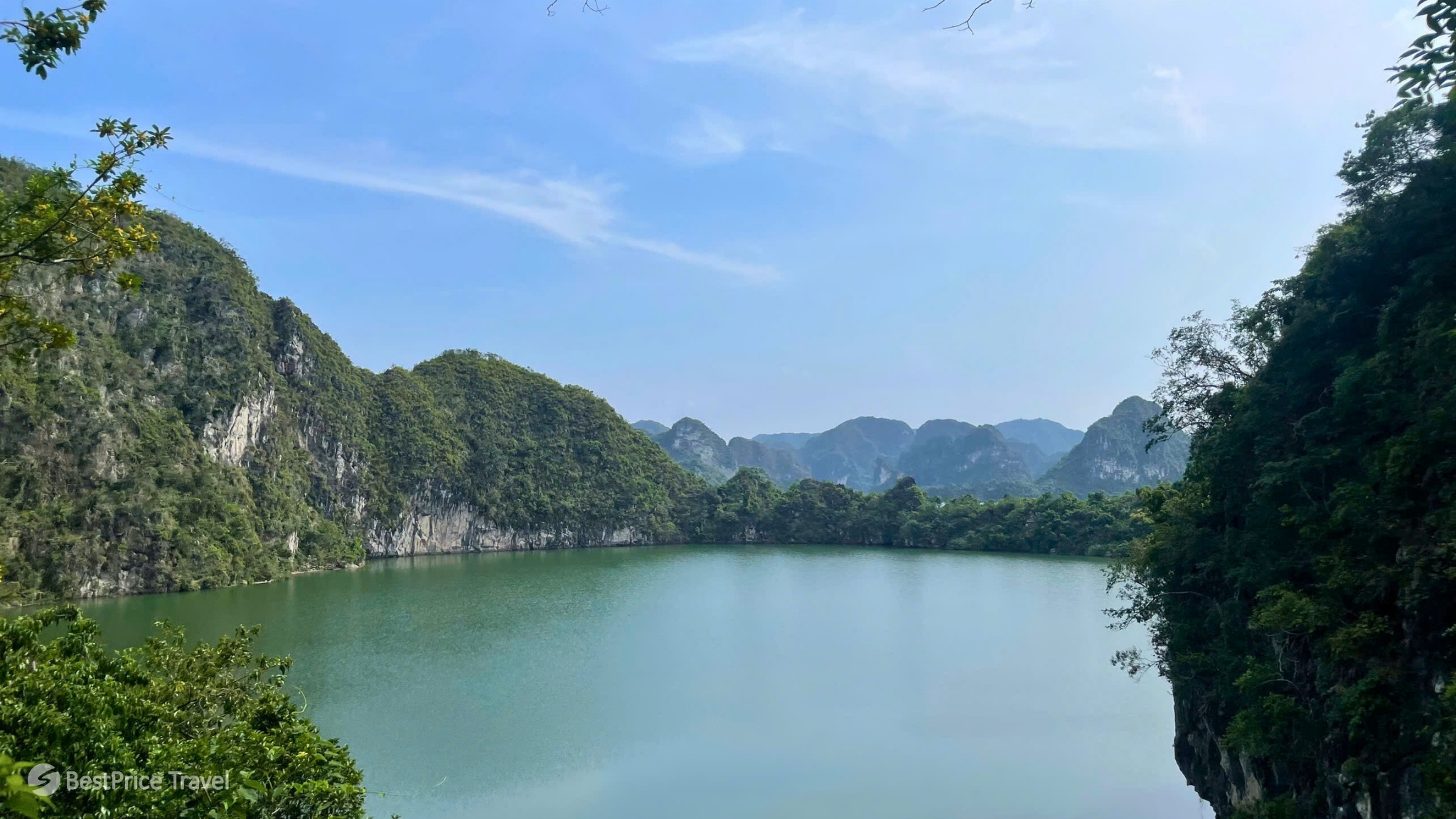 Stunning view outside Me Cung Cave