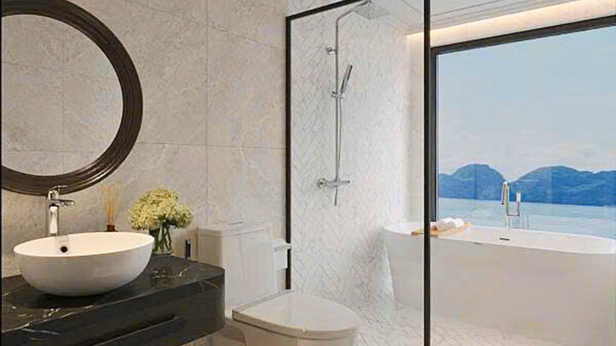Sea-view Bathroom