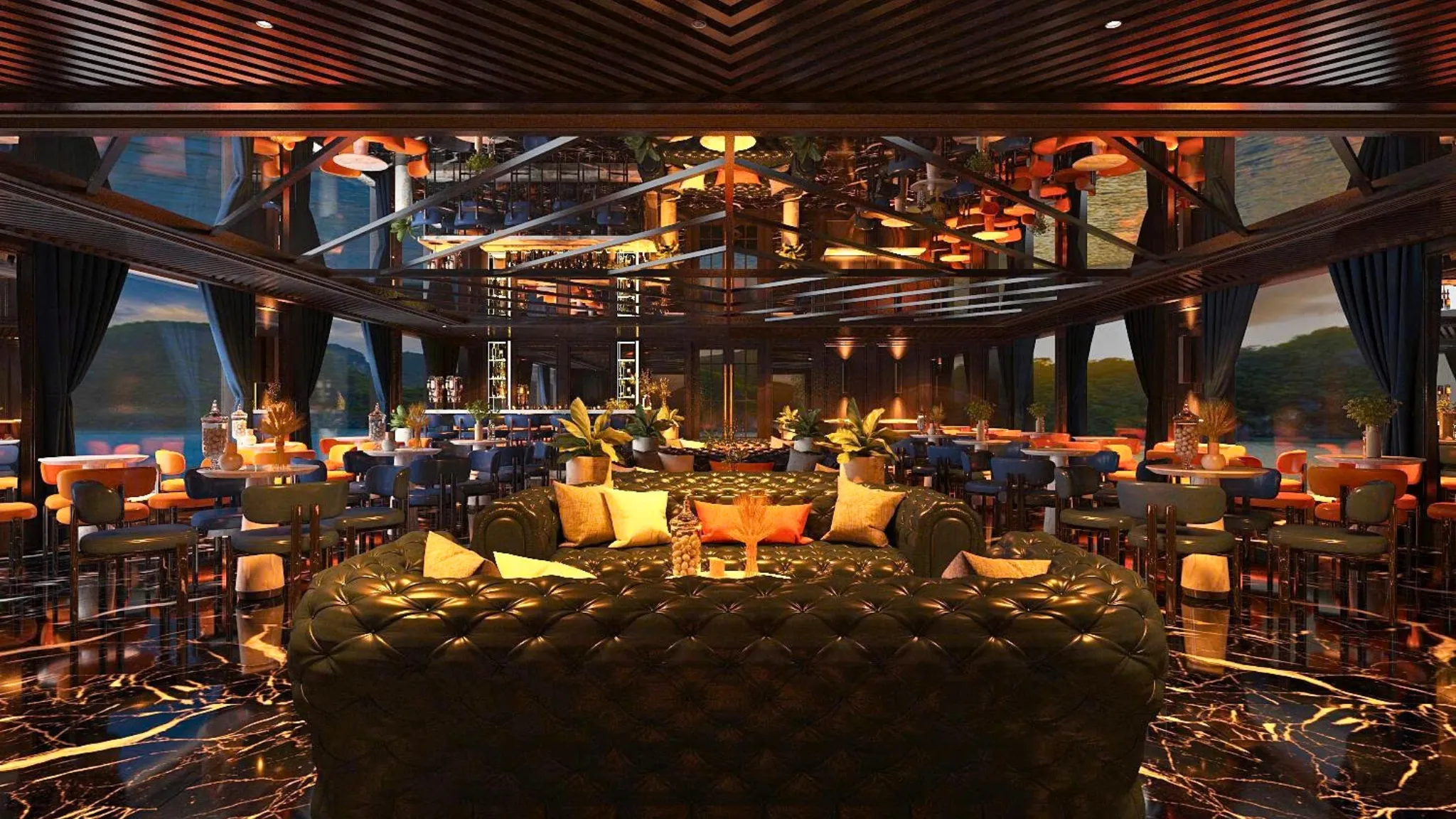 Luxurious Lounge & Bar