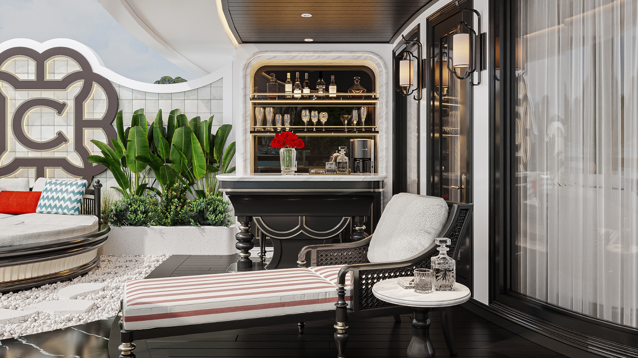 Fullest Relaxation At Private Terrace