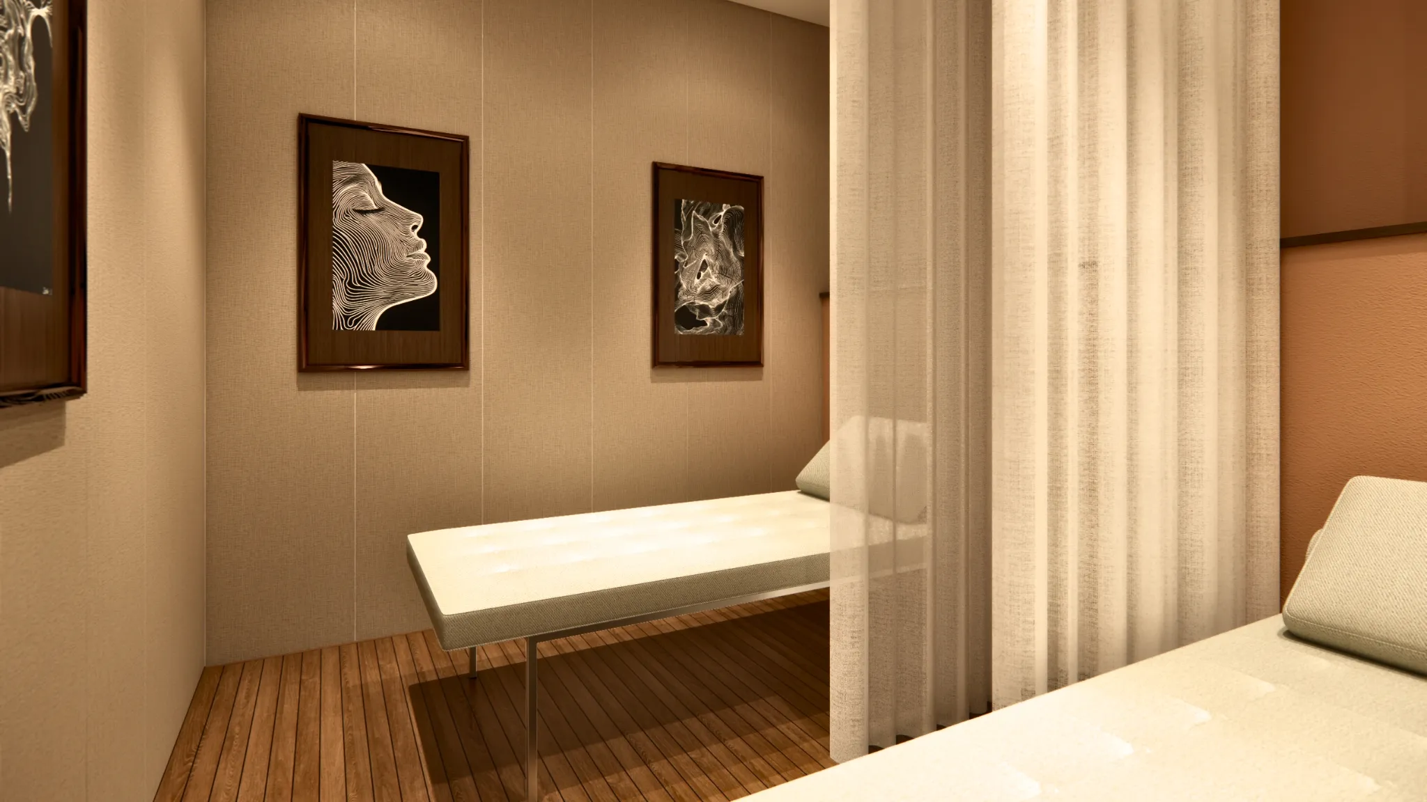 Elegant Spa Room