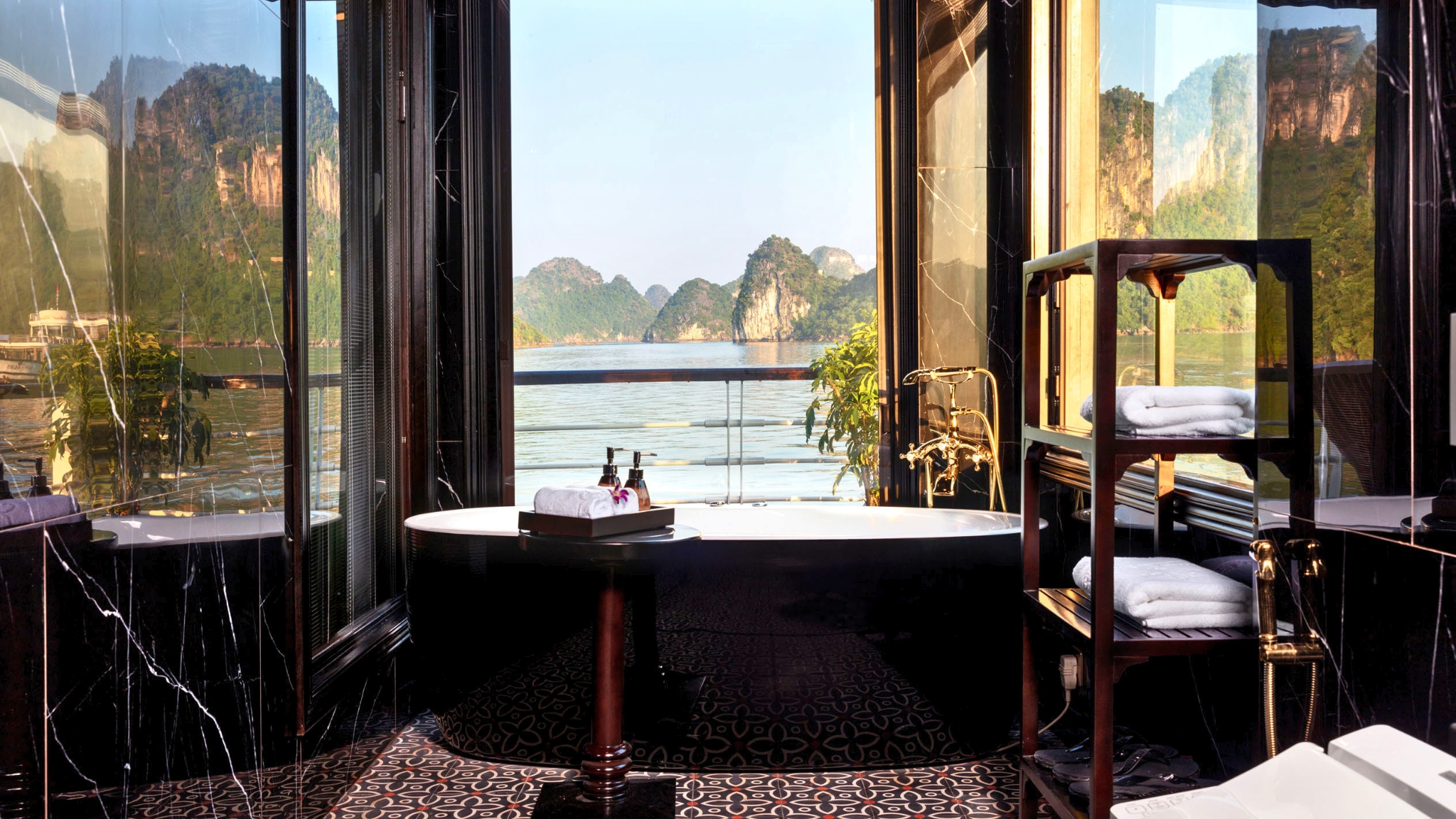 Scenic Bathtub With A View