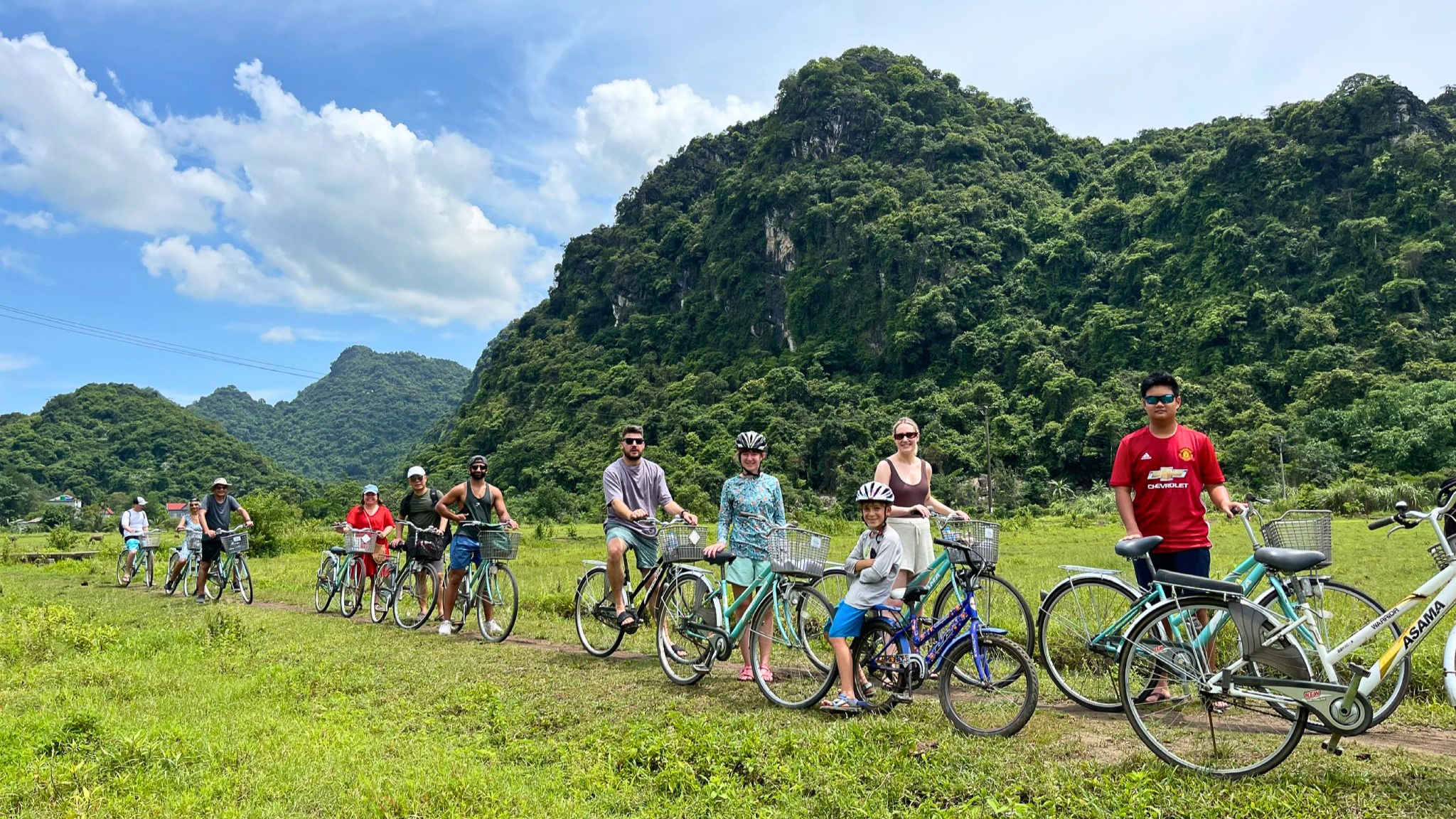 Cycling At Viet Hai Village
