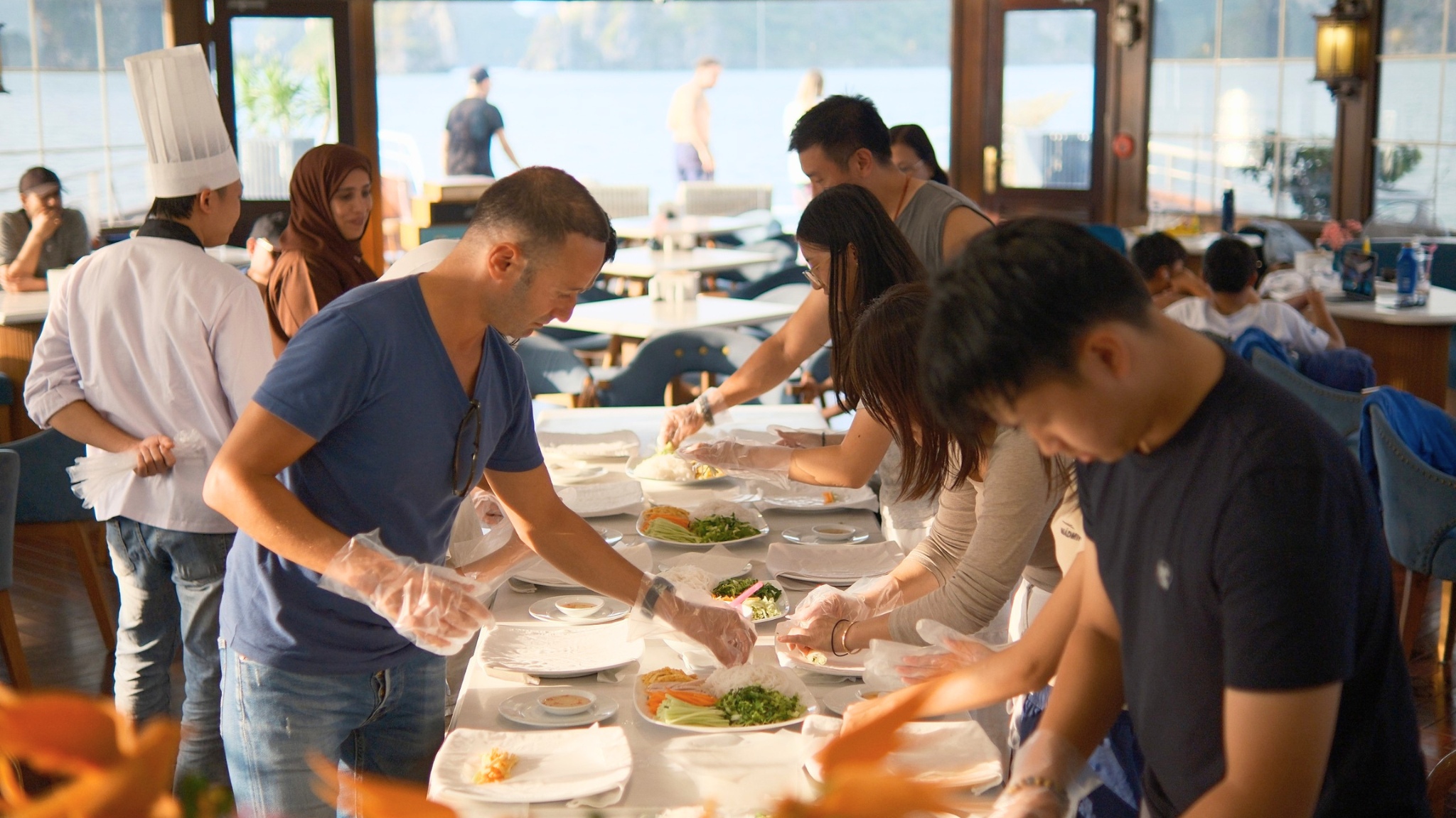 Join the cooking class