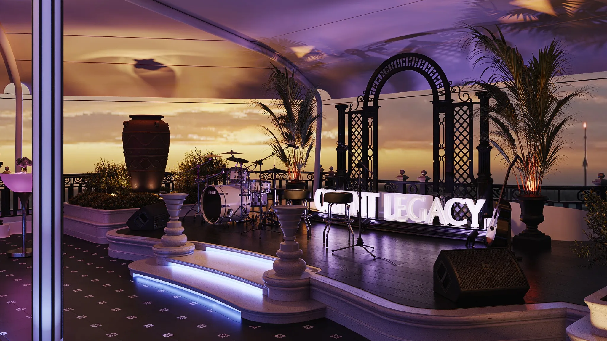 Live Music Stage