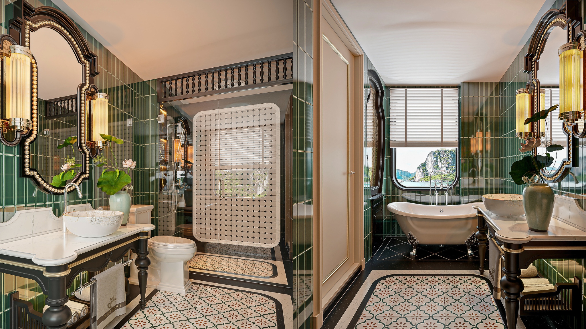 Spacious Bathroom