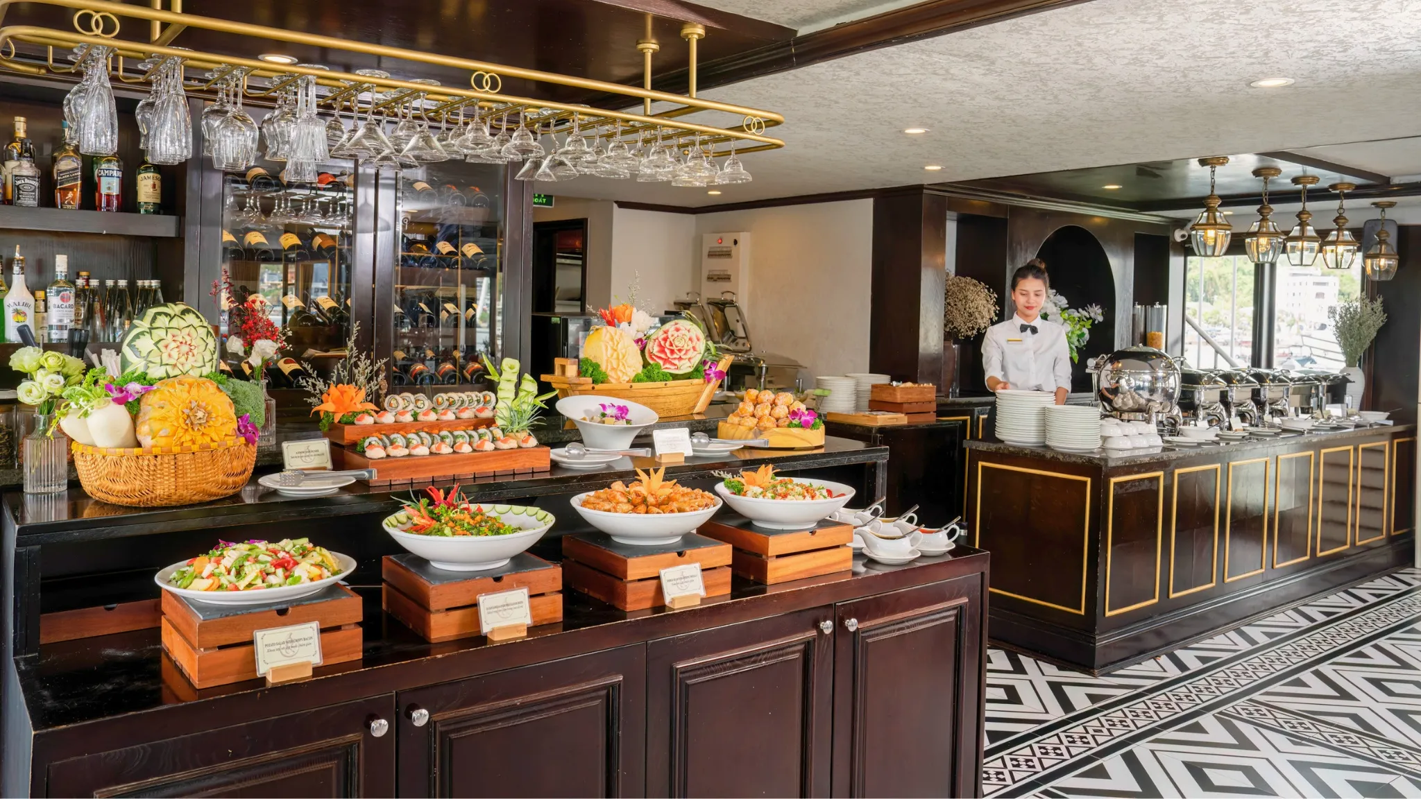 Tasty Buffet Meal