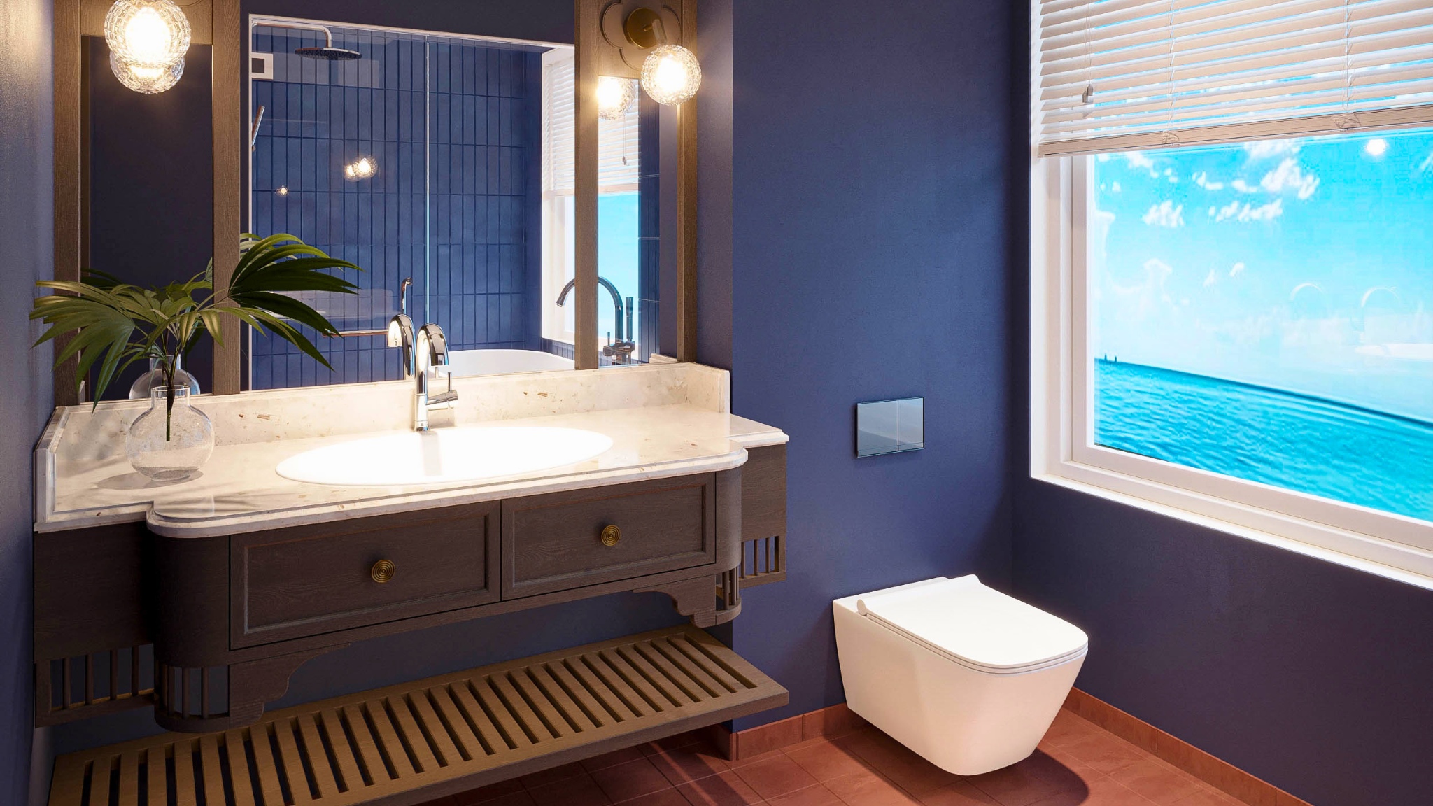 Sea-view Bathroom