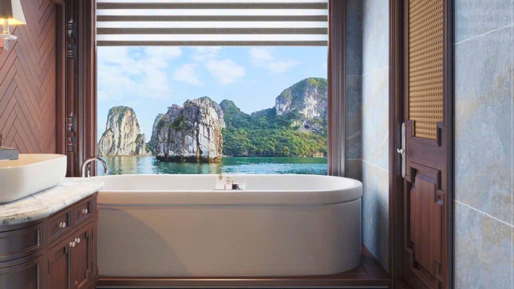Sea-view Bathtub