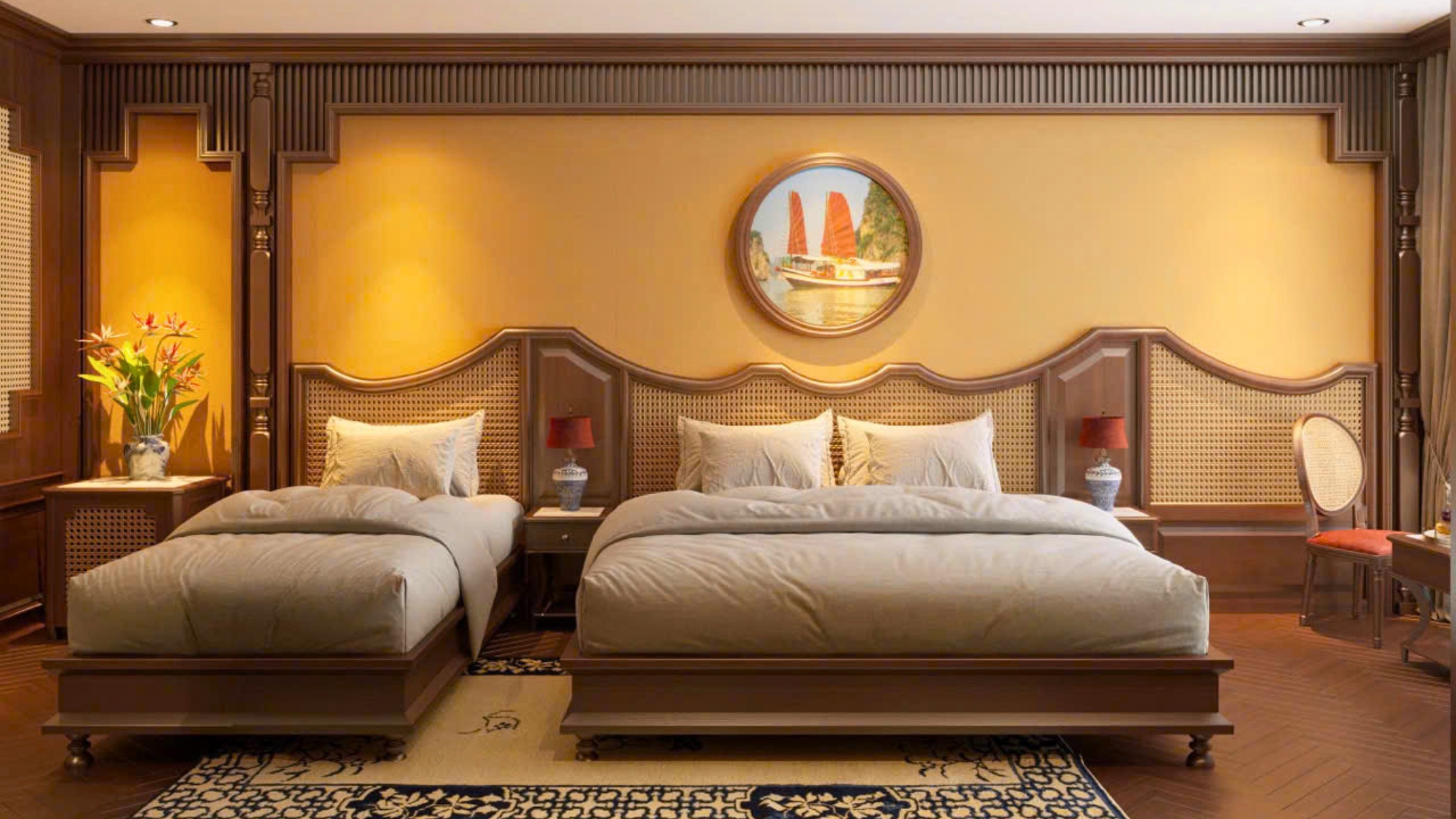 Double & Triple bed