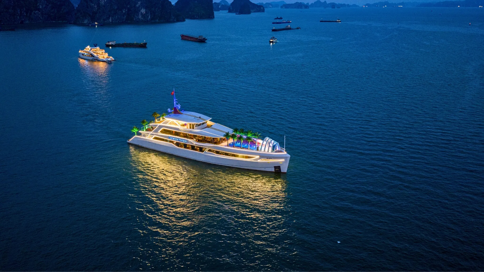 Luxury day cruise in Halong Bay