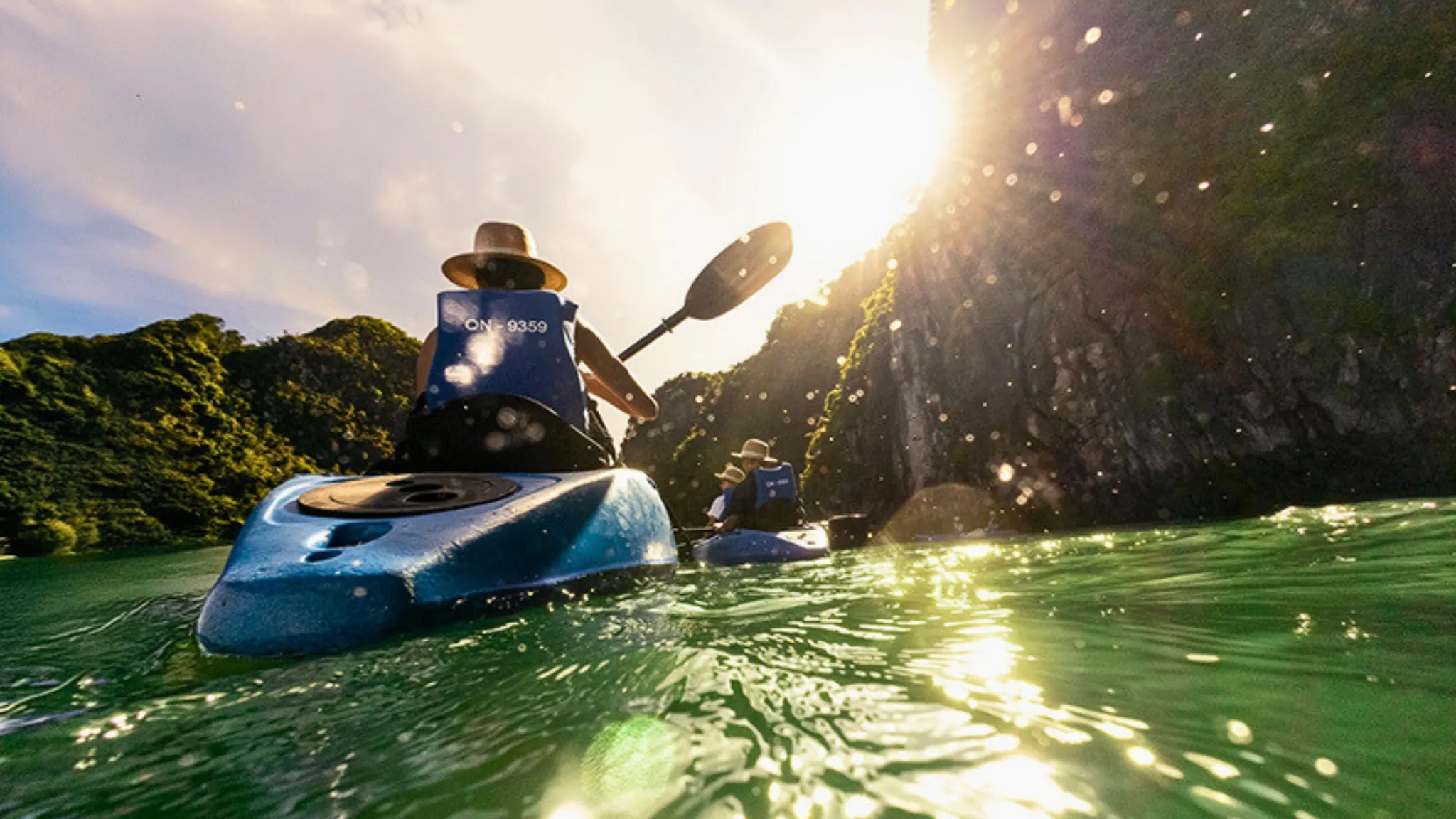 Enjoy Kayaking Activity