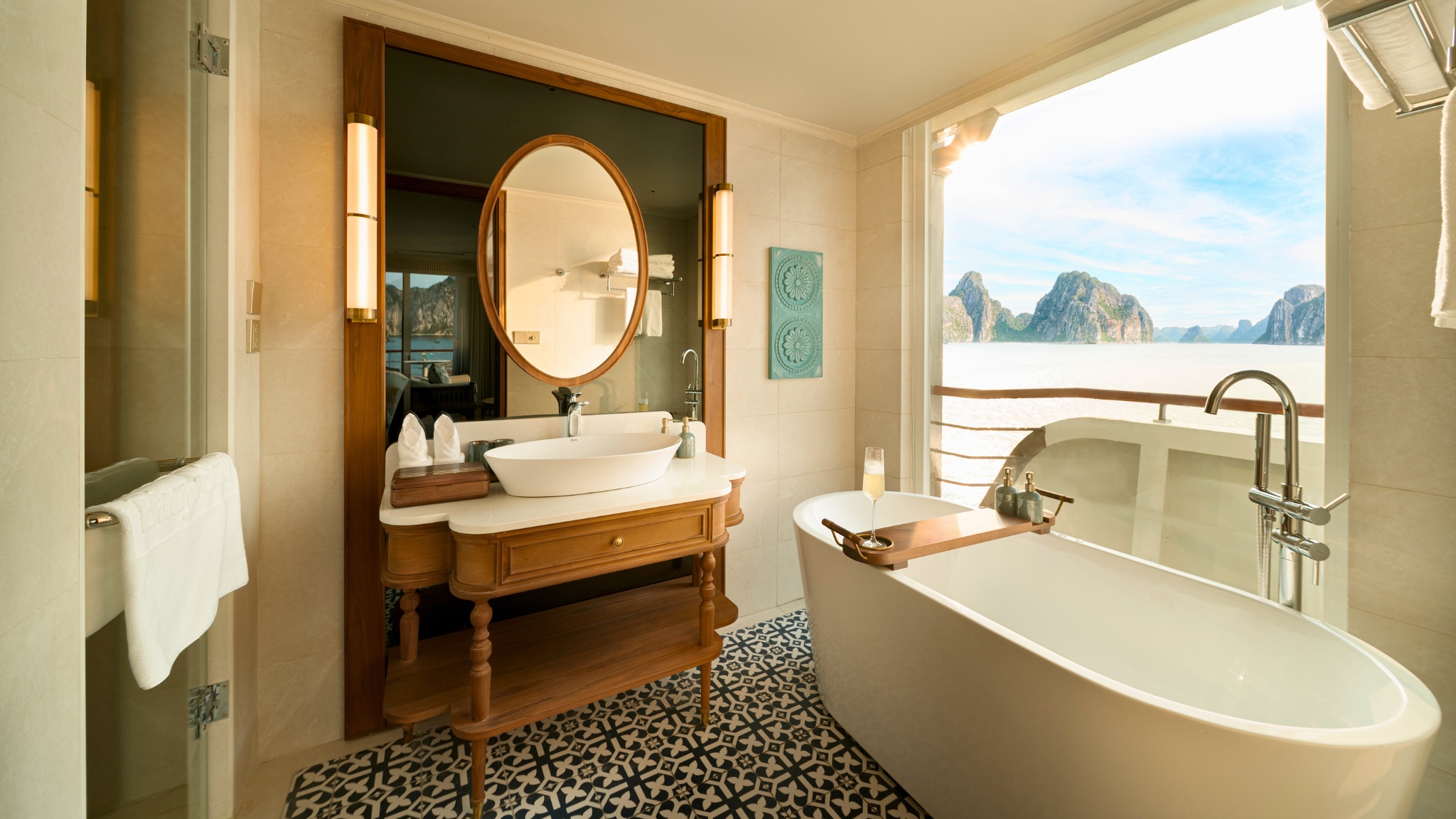 Clean and Bright Bathroom