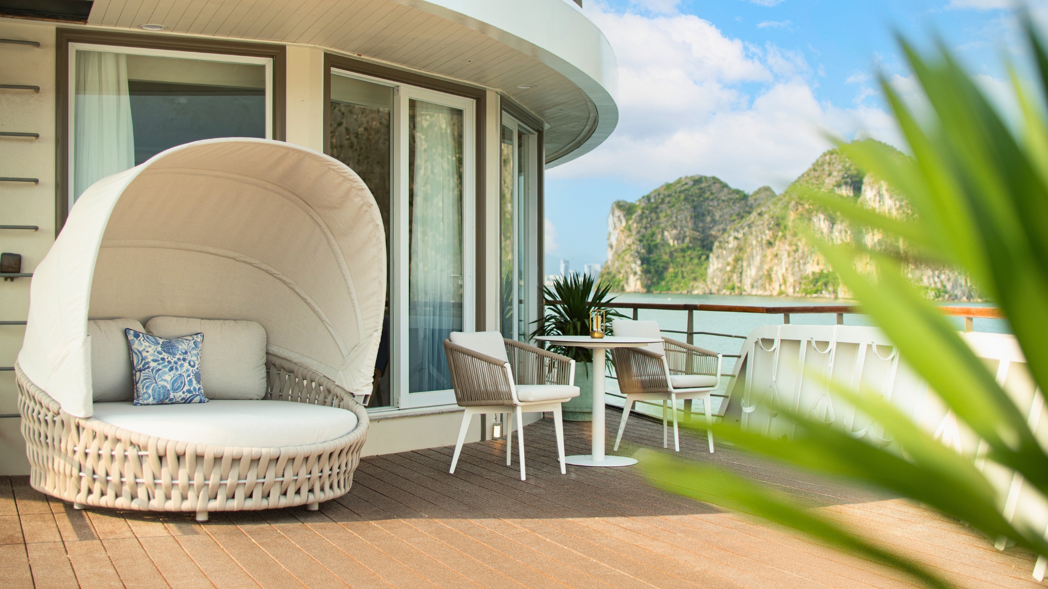 Huge Terrace for Relaxation