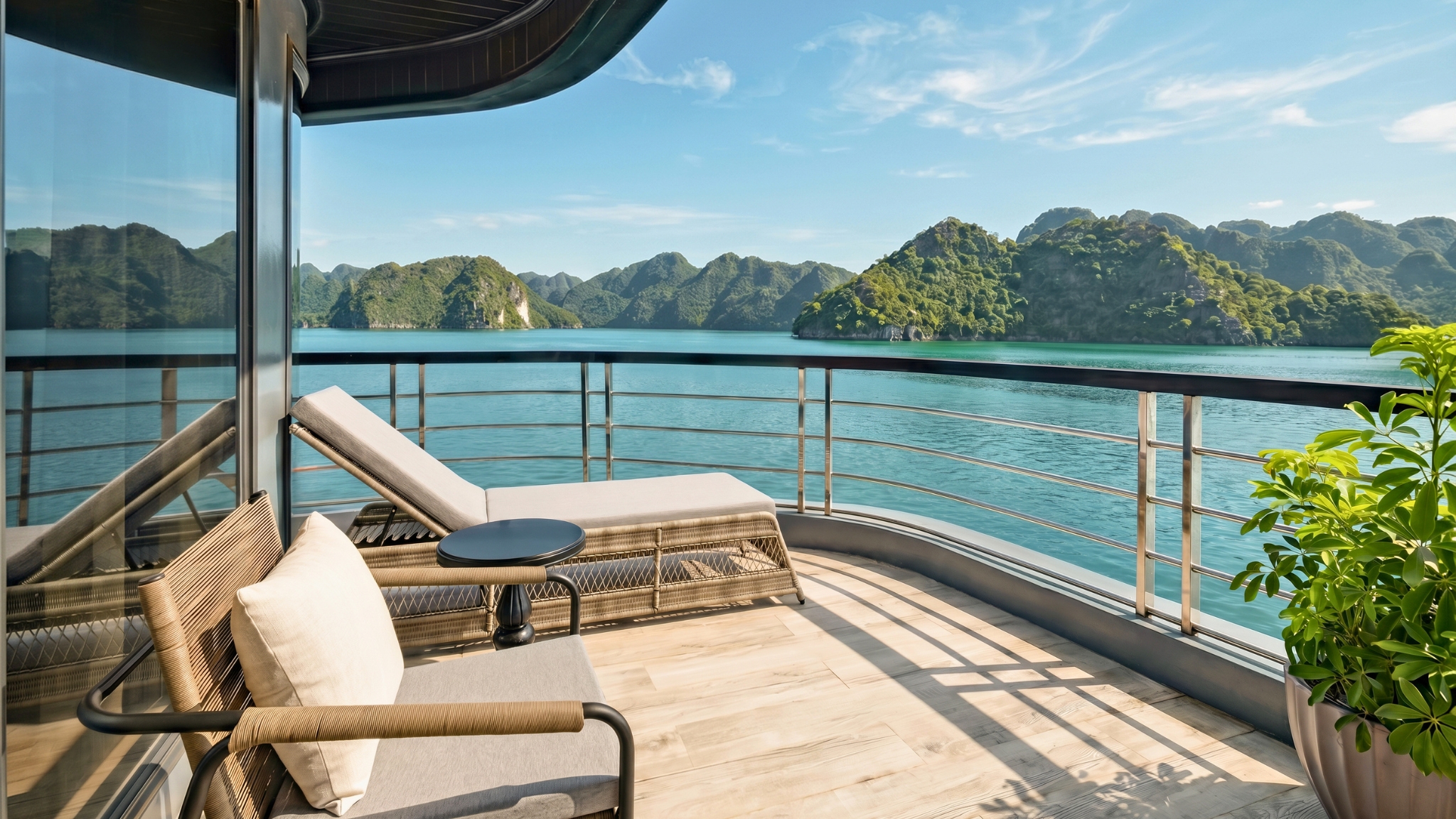 Sun Lounger To Let Your Hair Down